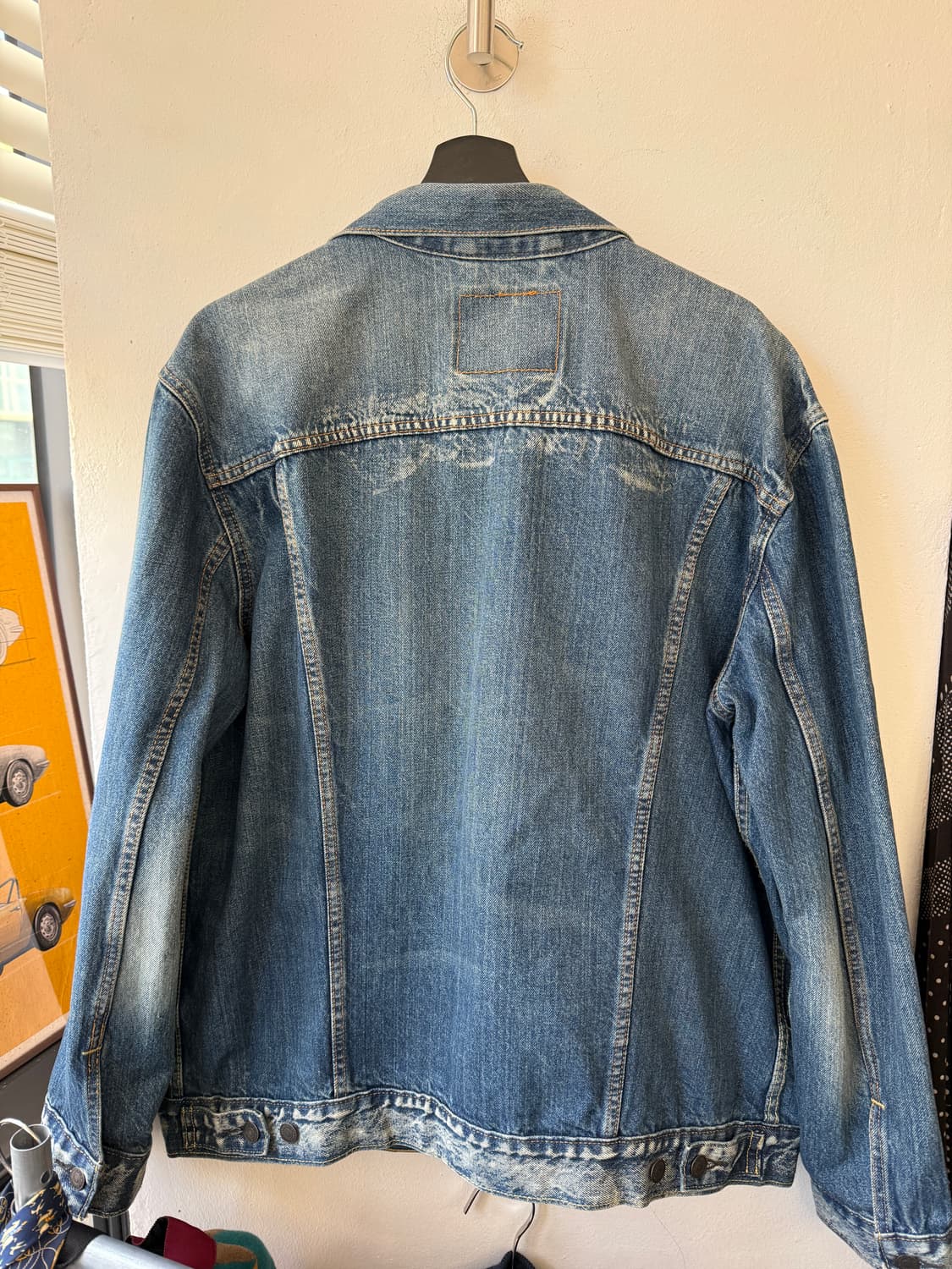 리바이스 72334 데님 페인팅 커스텀 자켓 XXL 상품이미지5