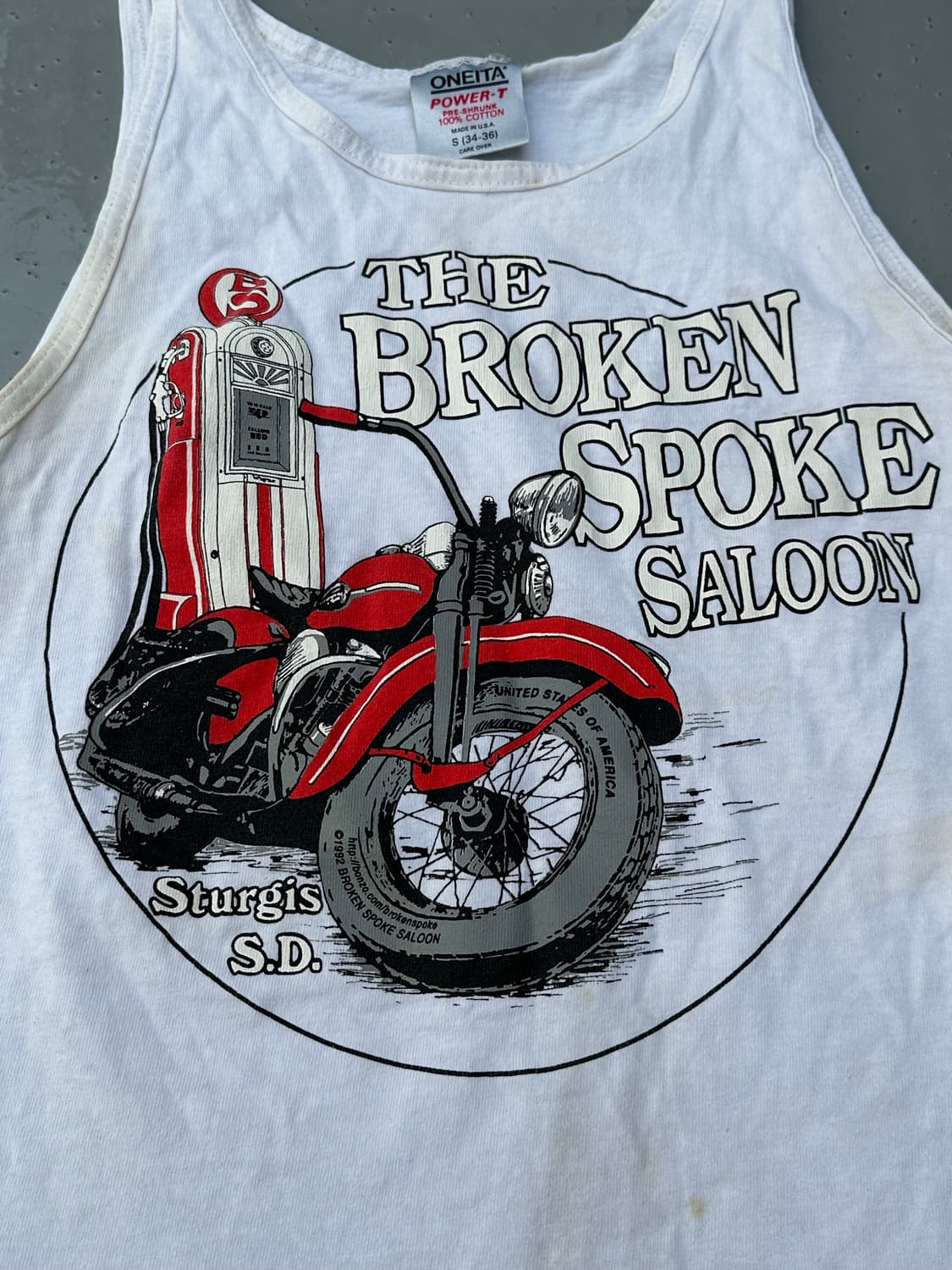 [빈티지] •90s Vintage Broken Saloon Tee  상품이미지2