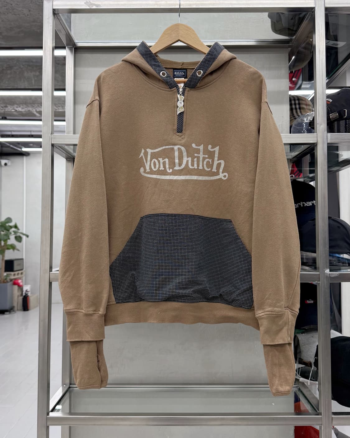 본더치 Von Dutch 00s 풀오버 스웻 후디 후드티 상품이미지1