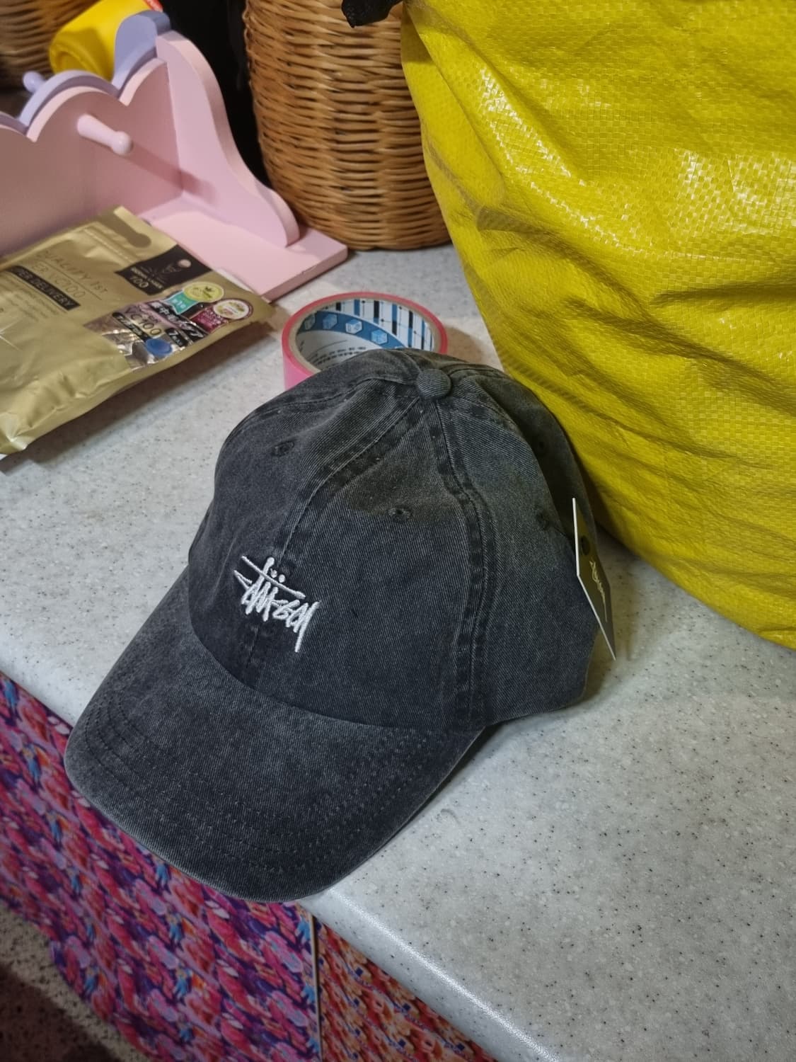 스투시 볼캡 1회착용 상품이미지1