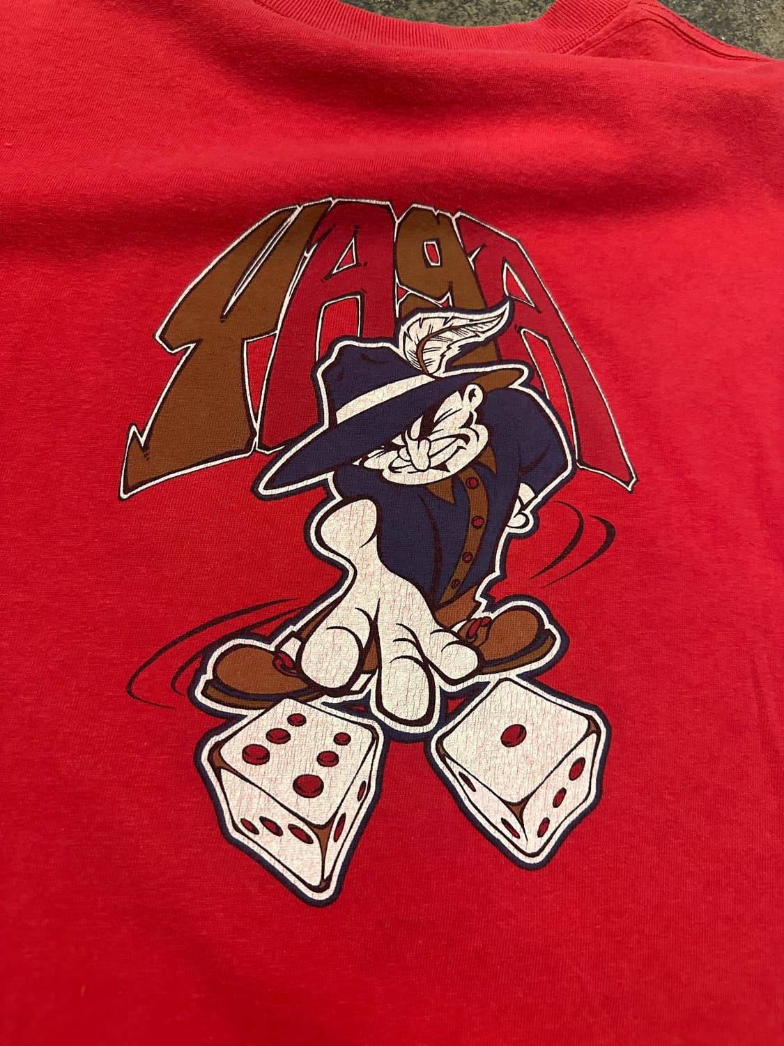 빈티지 90s YAGA 스케이터 티셔츠  상품이미지4