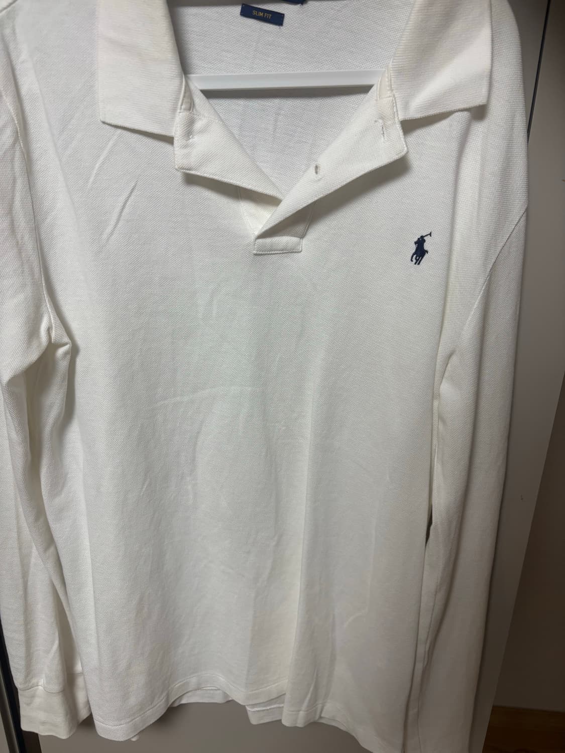 정품 폴로 랄프로렌 긴팔 카라티 상품이미지1