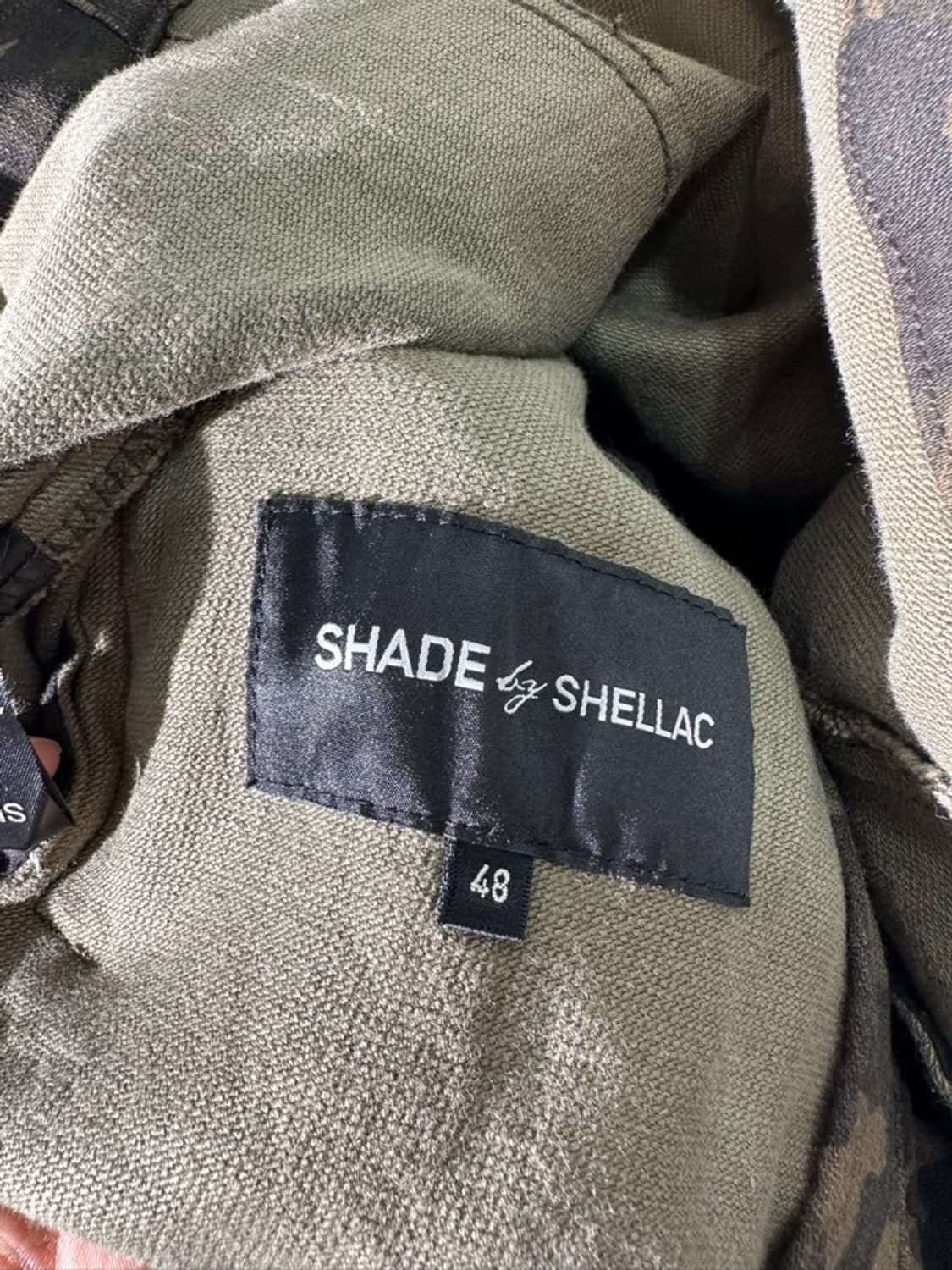 shellac 카모 코튼 엘라 밀리터리 자켓 상품이미지3