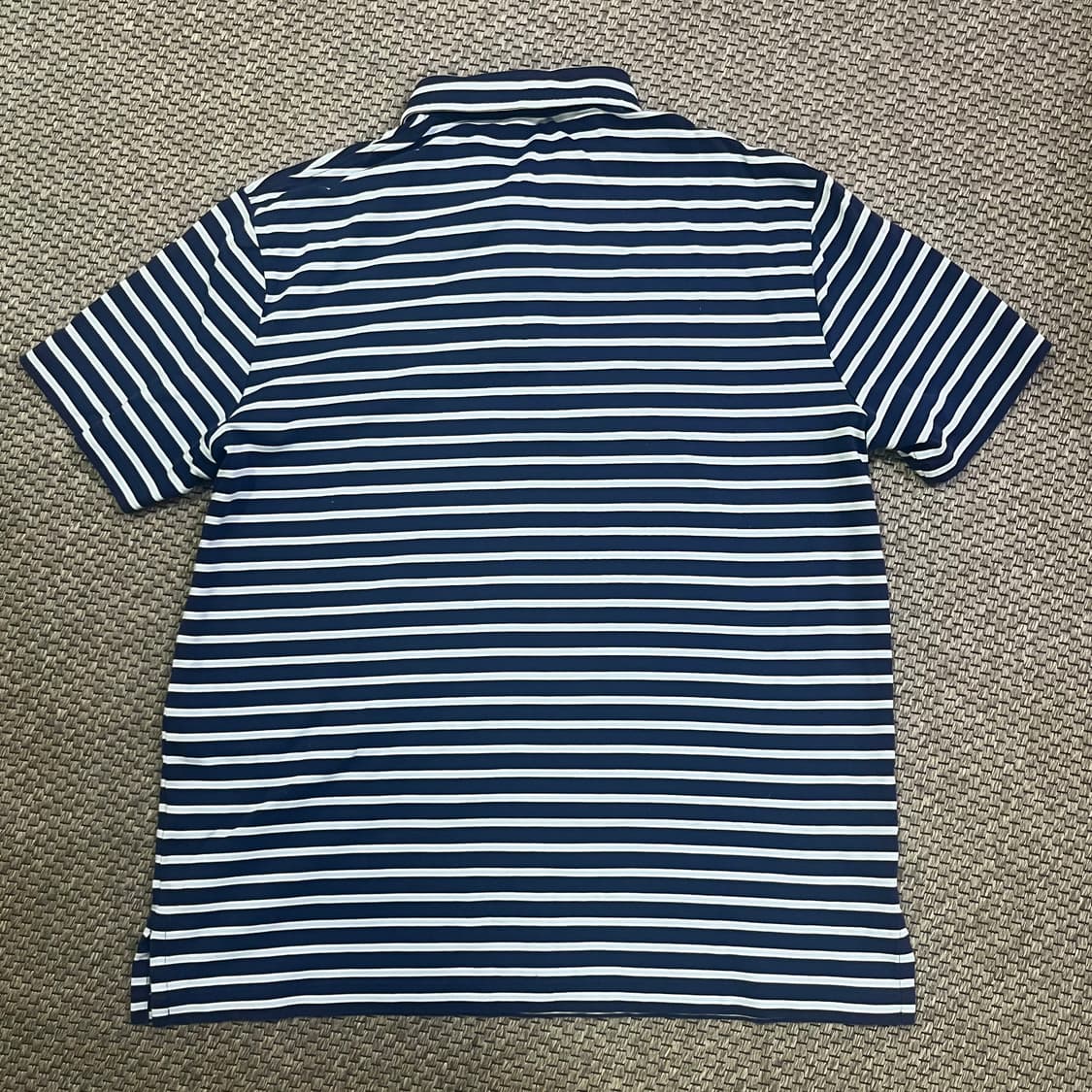 폴로랄프로렌 네이비 멀티 스트라이프 카라 티셔츠  상품이미지4