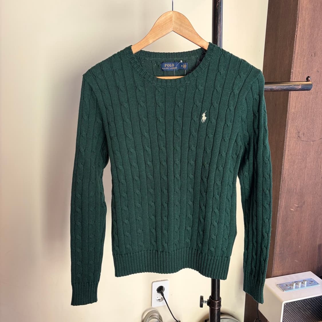 15410 - 폴로 랄프로렌 그린 케이블 니트 상품이미지2