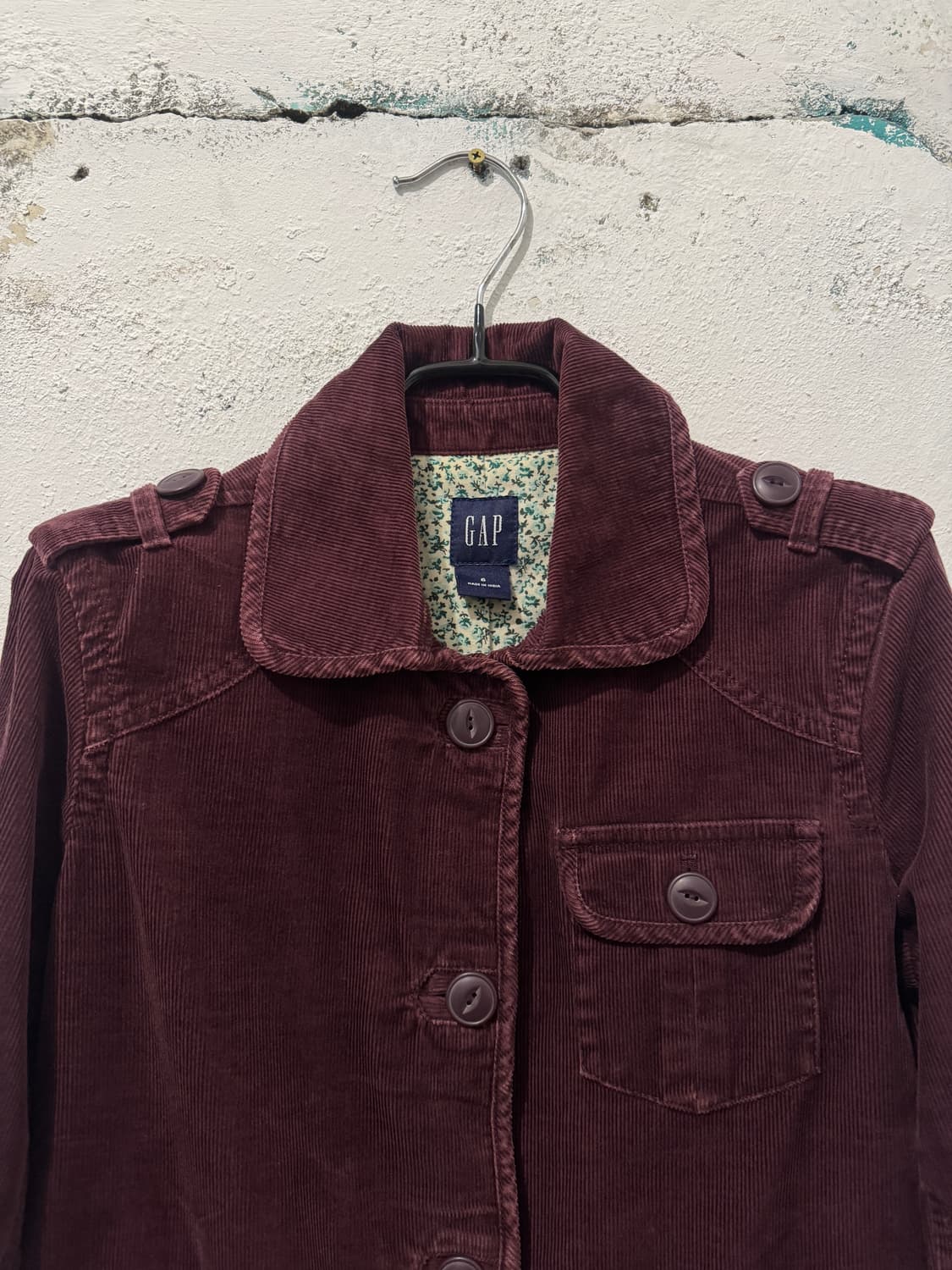 GAP 퍼플 코듀로이 자켓 상품이미지2