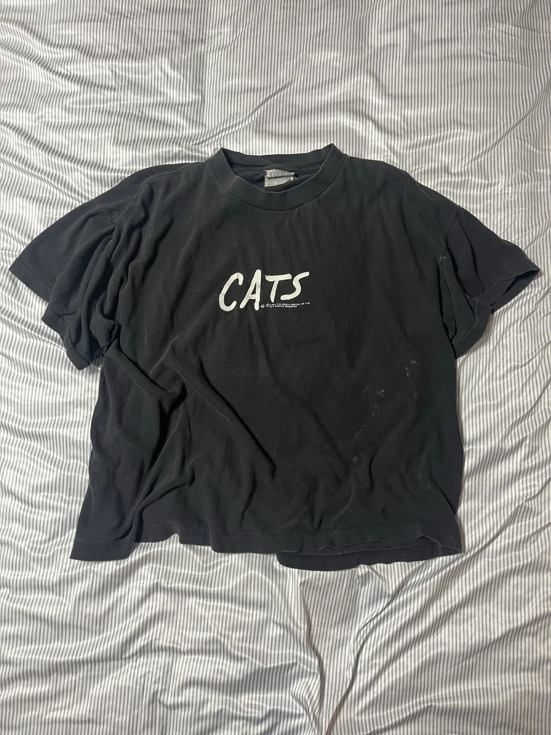 80s CATS 뮤지컬 티셔츠 상품이미지1
