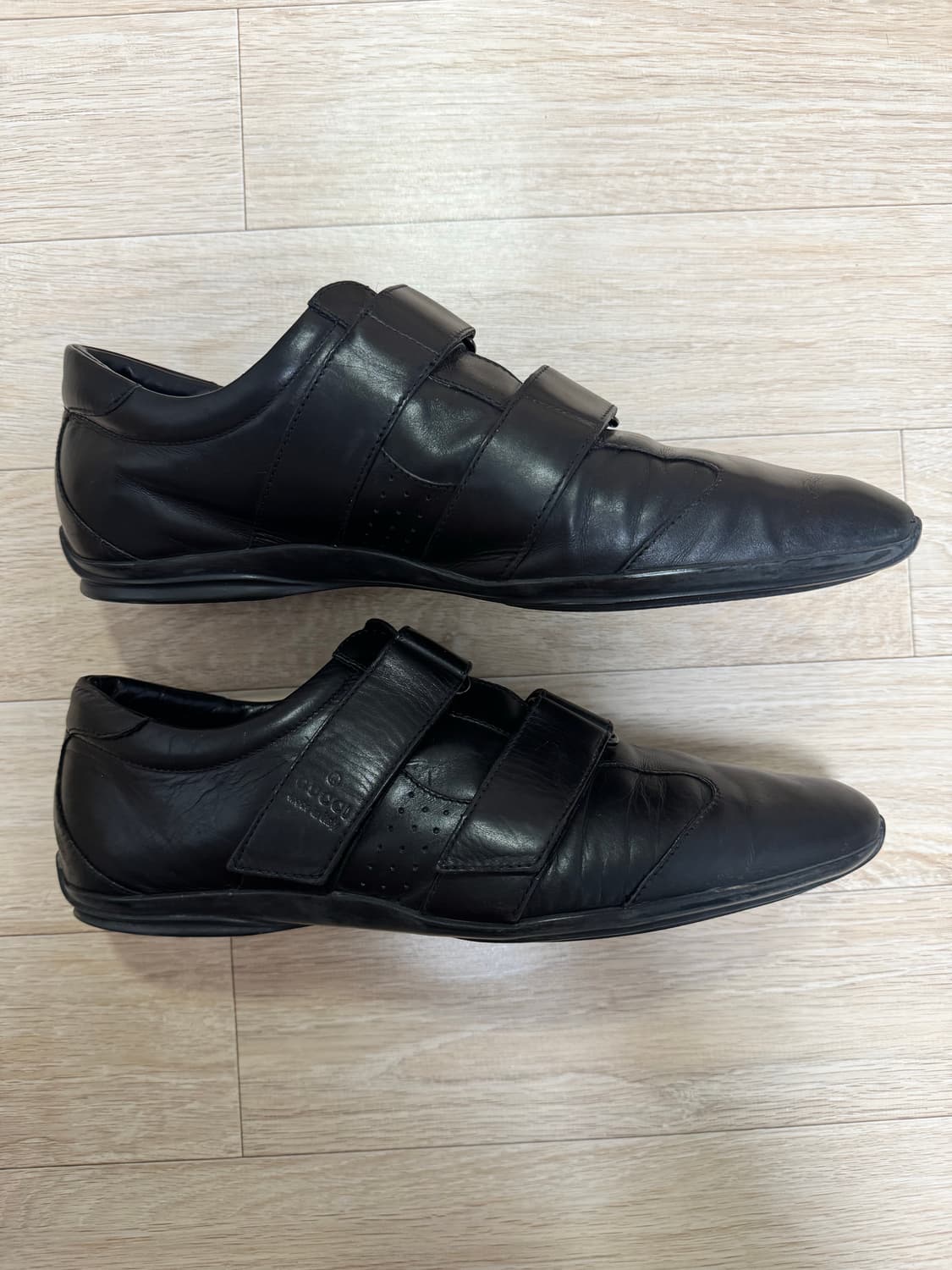 정품 구찌 레더 스니커즈 신발 285 상품이미지1