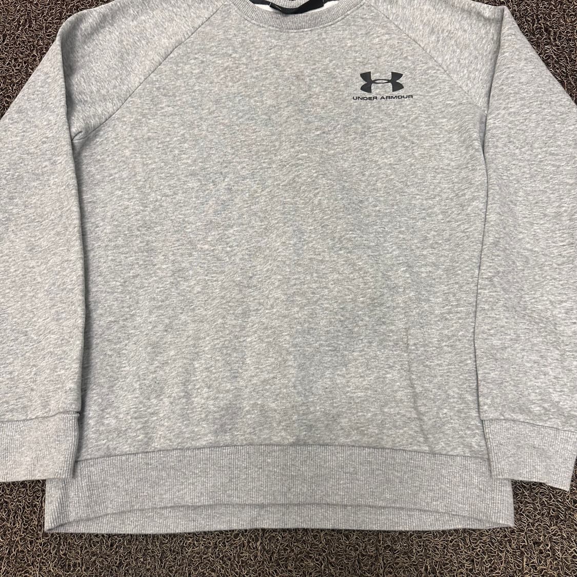 언더아머 기모 맨투맨 그레이 M 상품이미지4