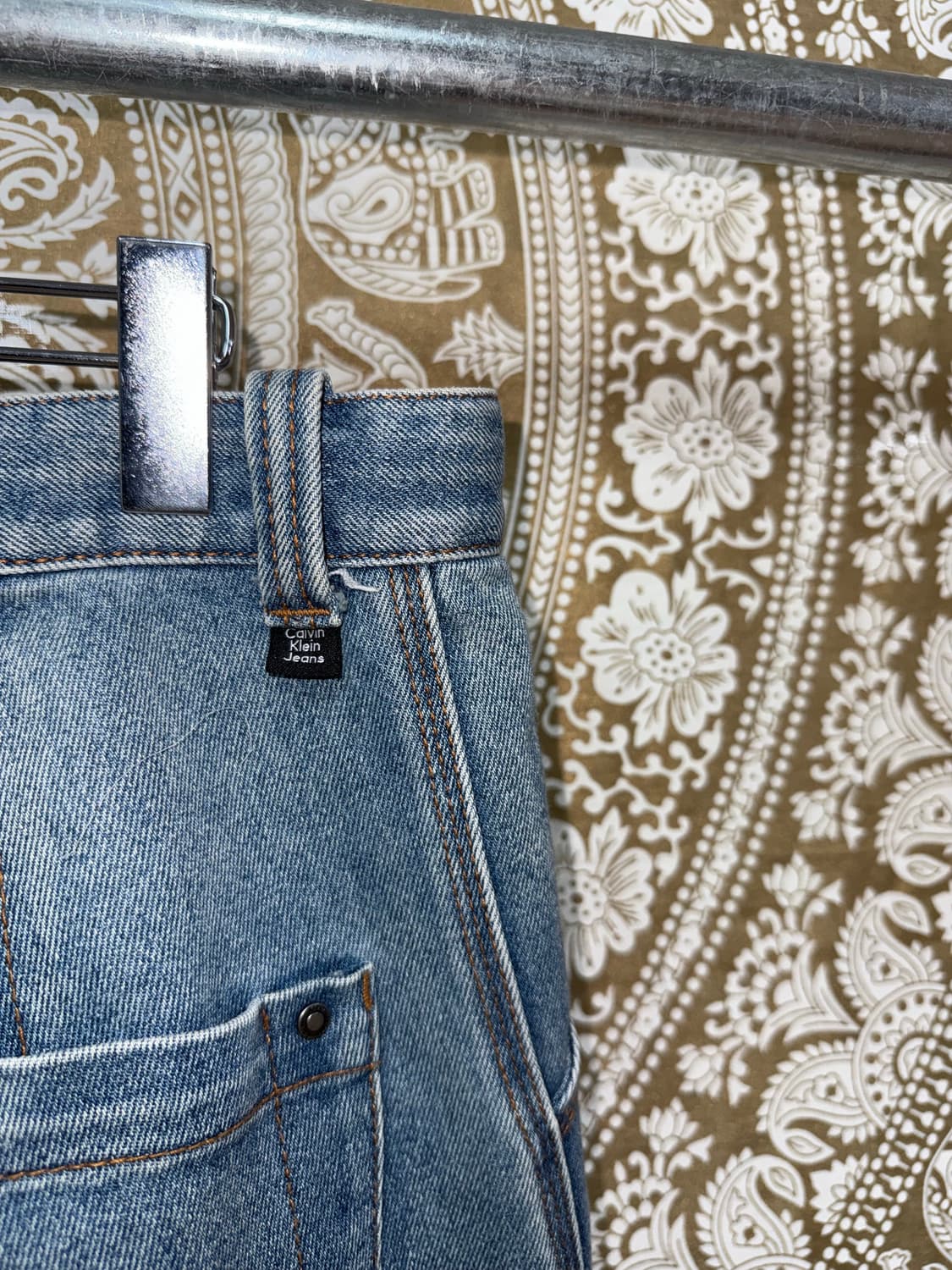 캘빈클라인 퍼티그 연청 데님팬츠 상품이미지6