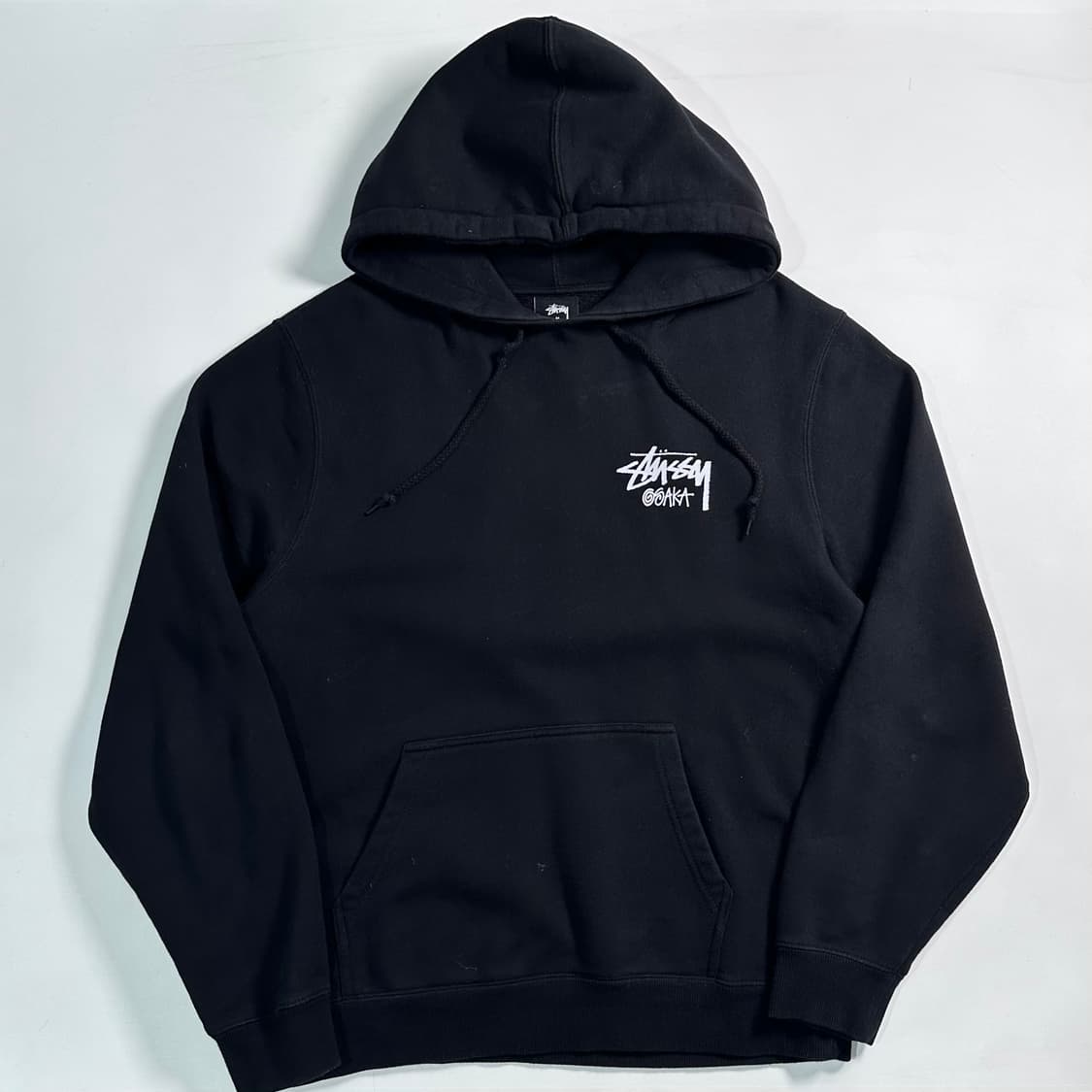 스투시 블랙 오사카 후드티   상품이미지1