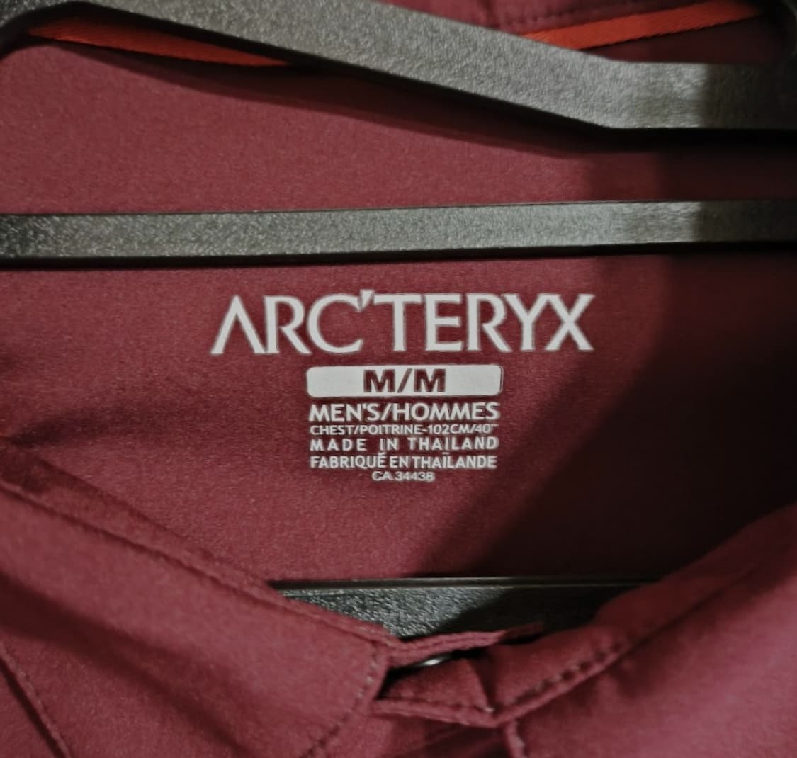 M 아크테릭스 기능성 아웃도어 셔츠 스카이라인 상품이미지2