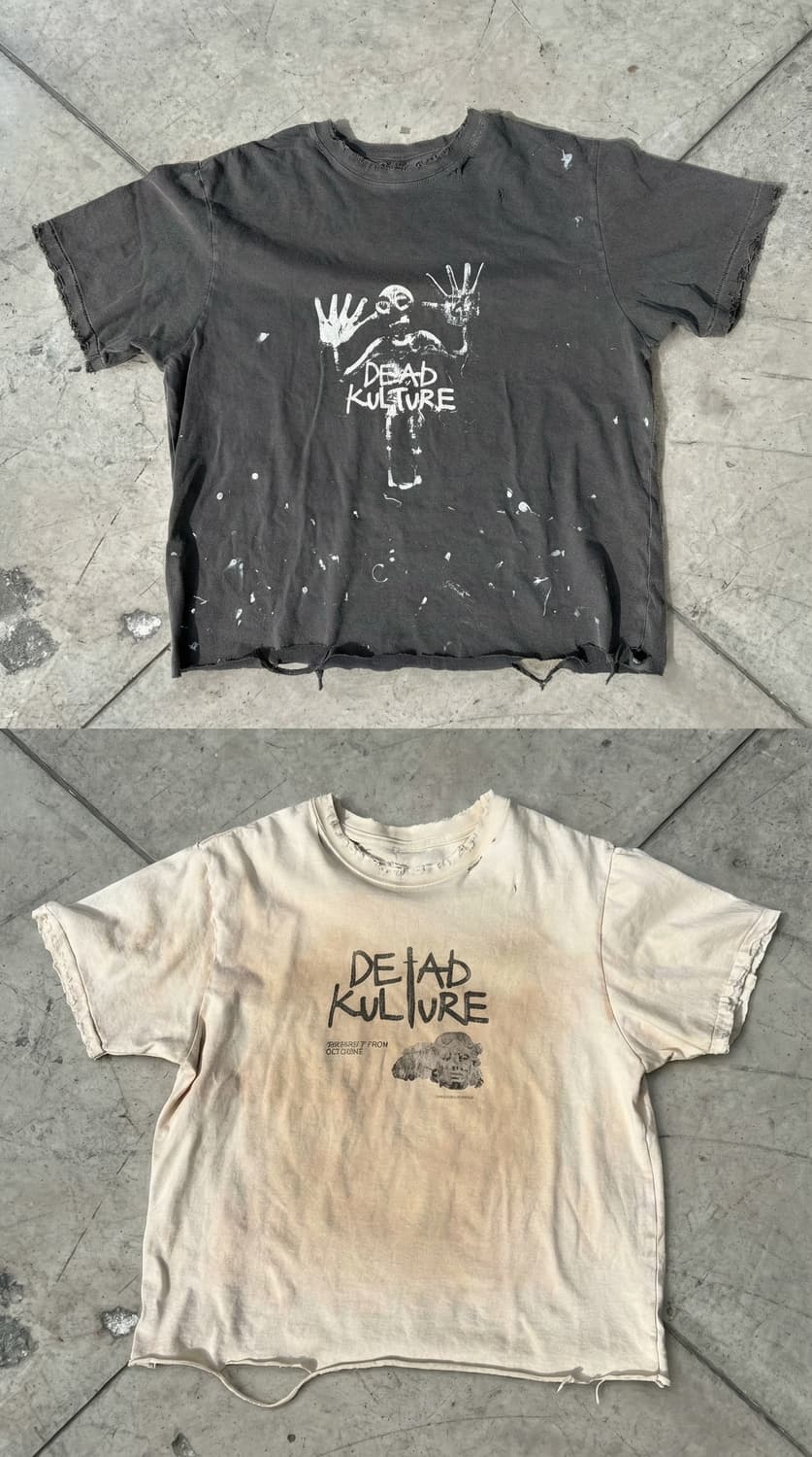 (Set) 데드컬쳐 반팔 티셔츠 상품이미지2