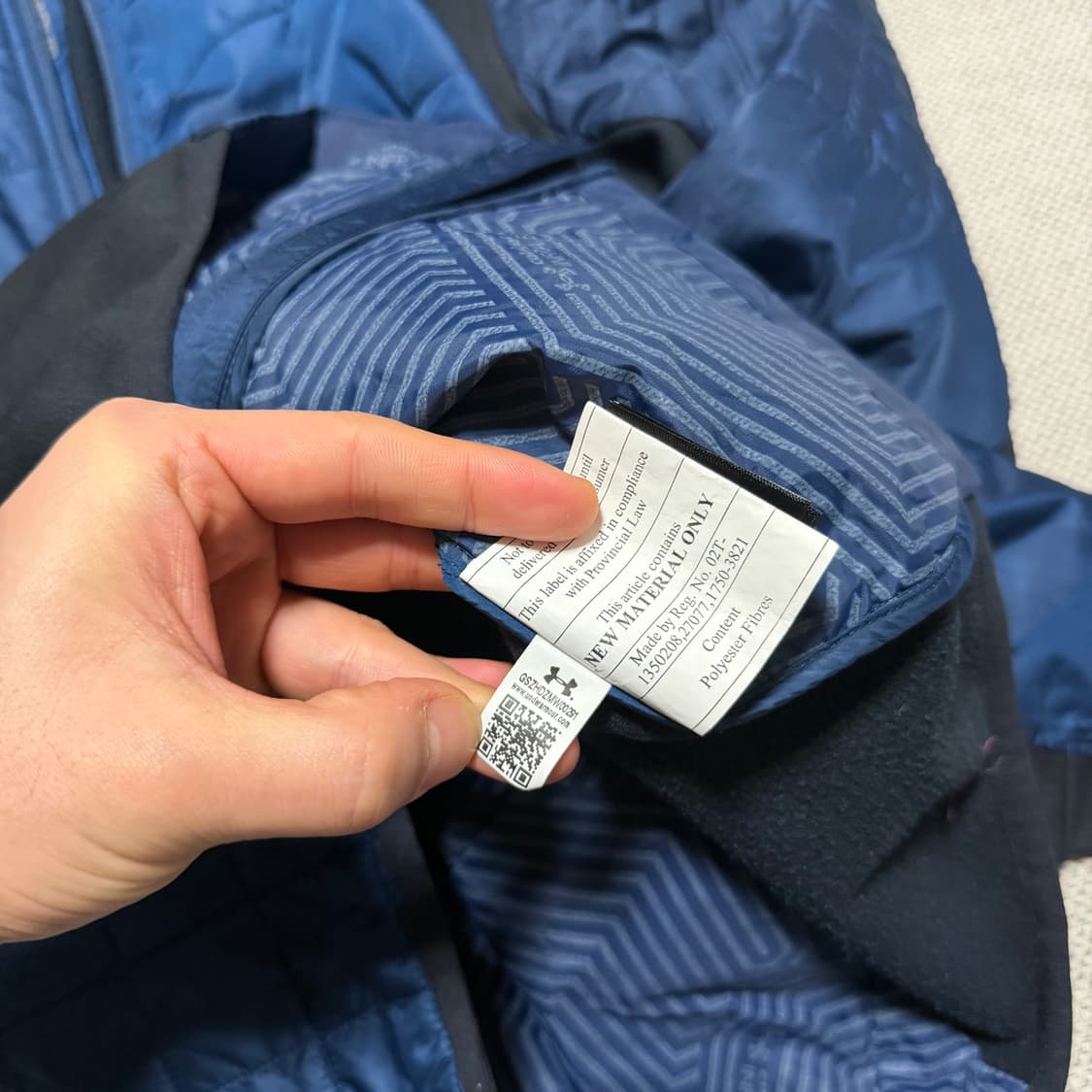 언더아머 퀄팅 경량패딩 자켓 상품이미지9