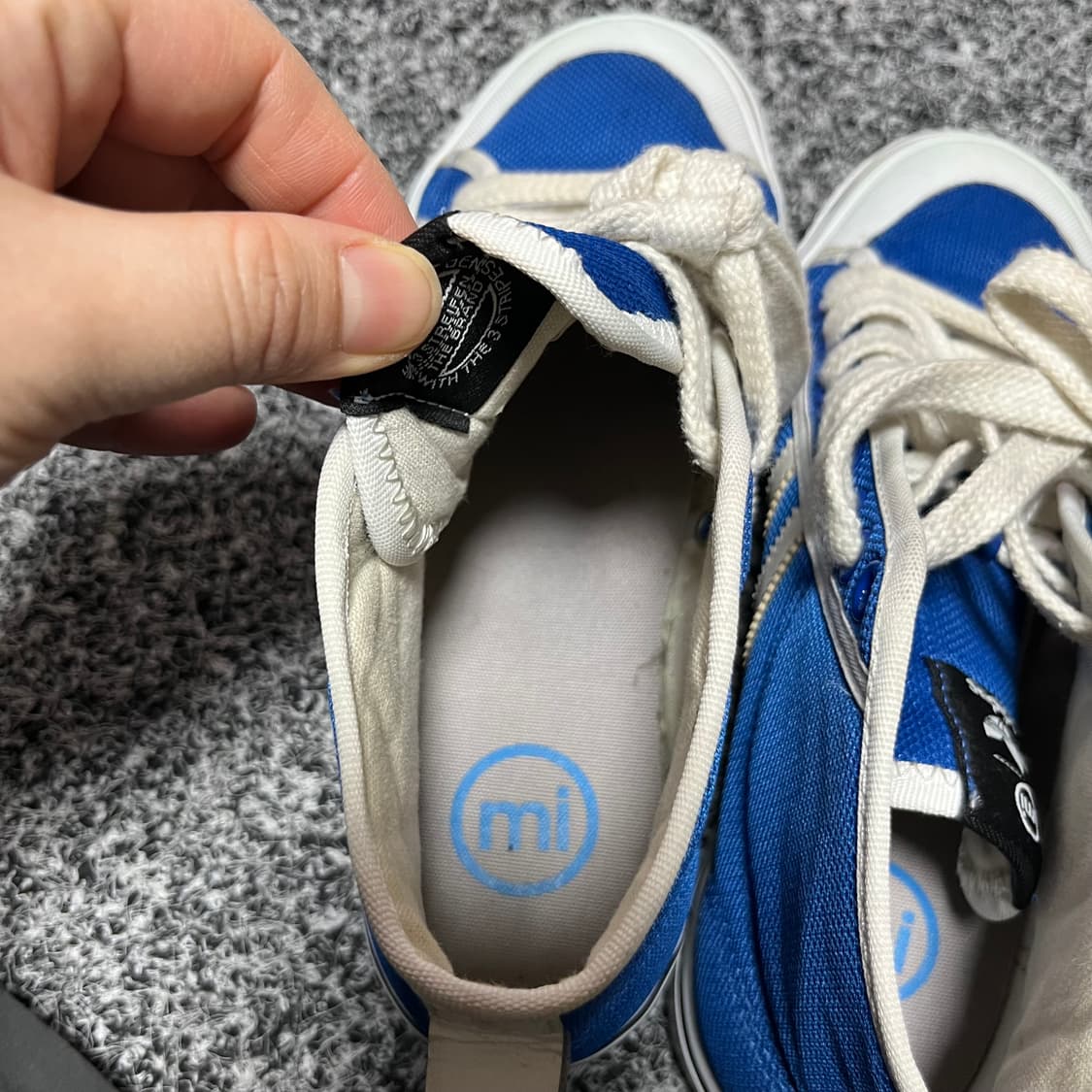 아디다스 니짜 하이 스니커즈 블루 235 상품이미지5