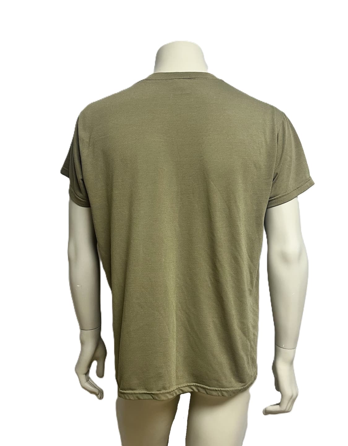 미군 카키색 라운드 반팔 티셔츠 (L) (22) (만원샵) 상품이미지4