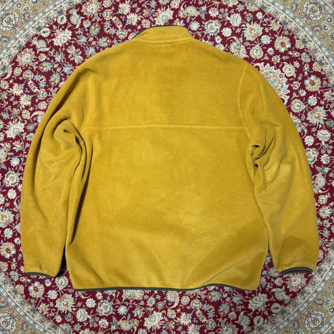 파타고니아 신칠라 플리스 스냅티 머스타드 상품이미지2