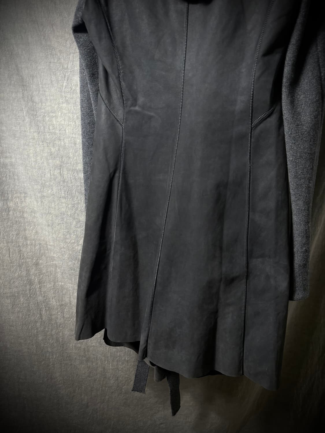 Isaac Sellam “OFF FUSQUEE” Mixed Coat 상품이미지8