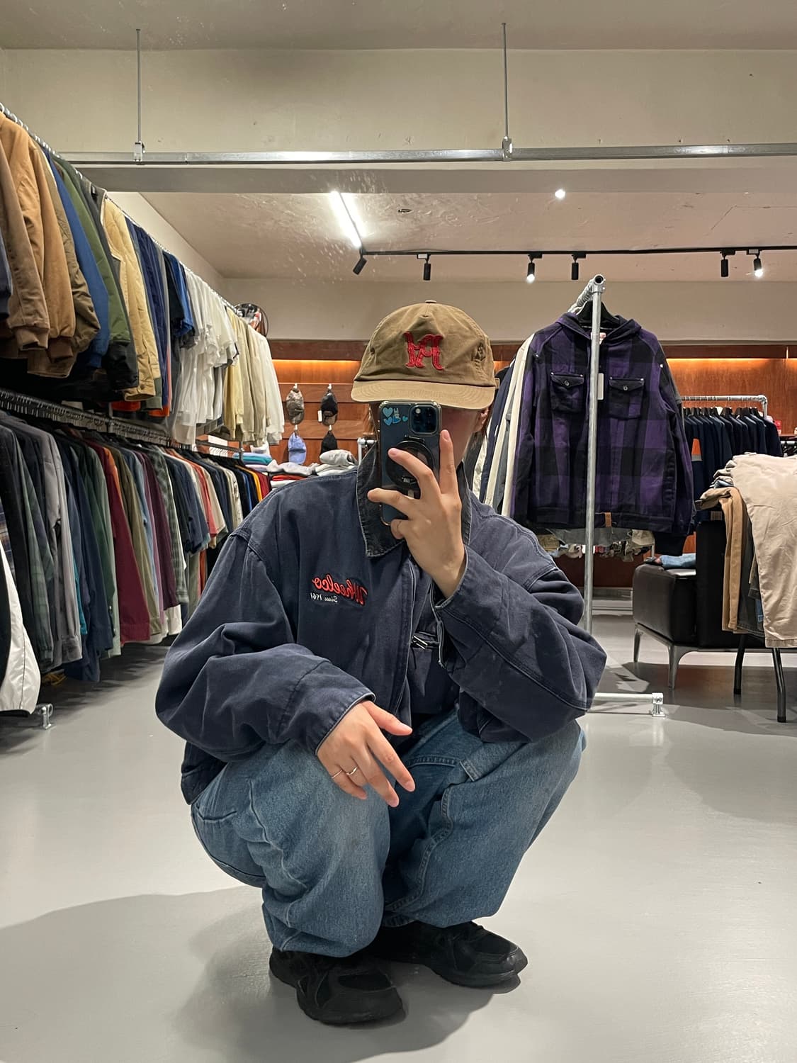 90‘s 빈티지 워크 자켓   상품이미지4