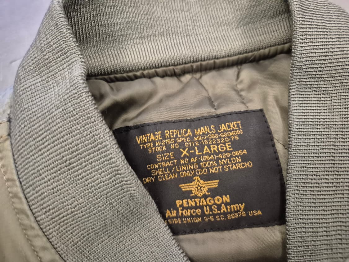 90s PENTAGON MA-1 자켓 상품이미지10