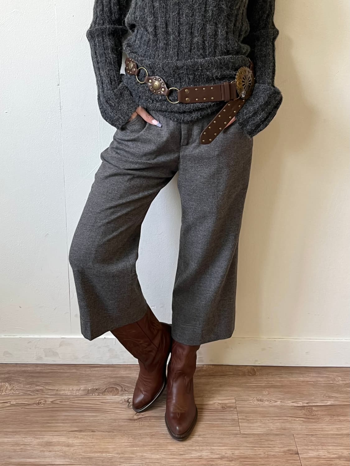 SONIA RYKIEL 캐시미어 슬랙스 상품이미지4