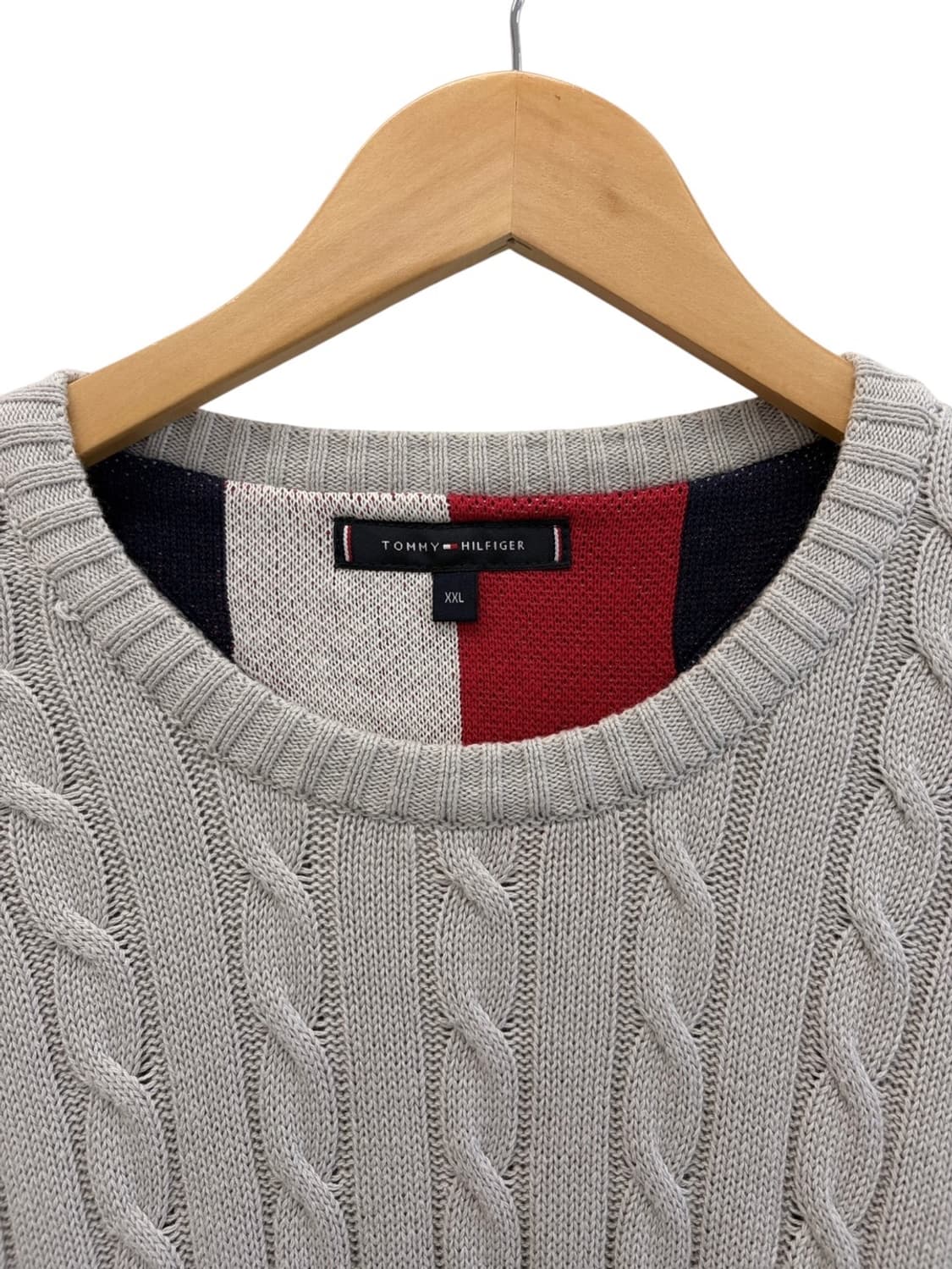 타미힐피거 코튼니트 (XXL) 상품이미지3