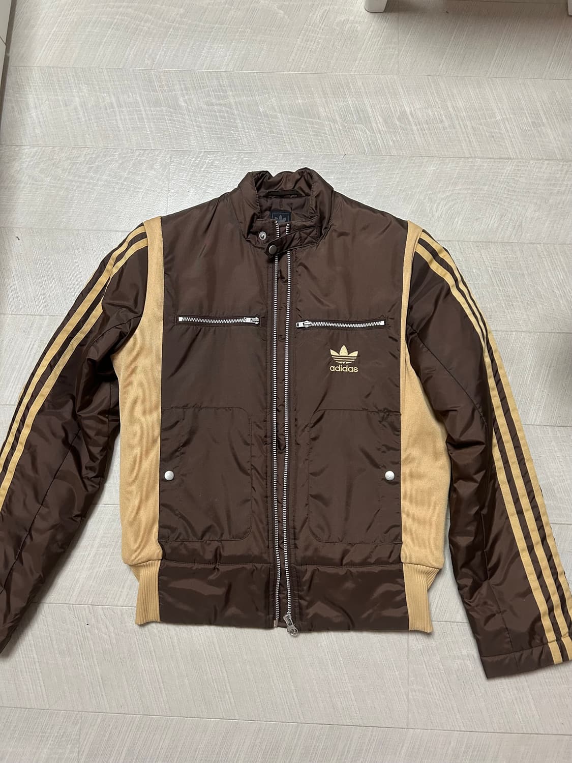 아디다스 초코바나나 삼선 패딩 상품이미지1