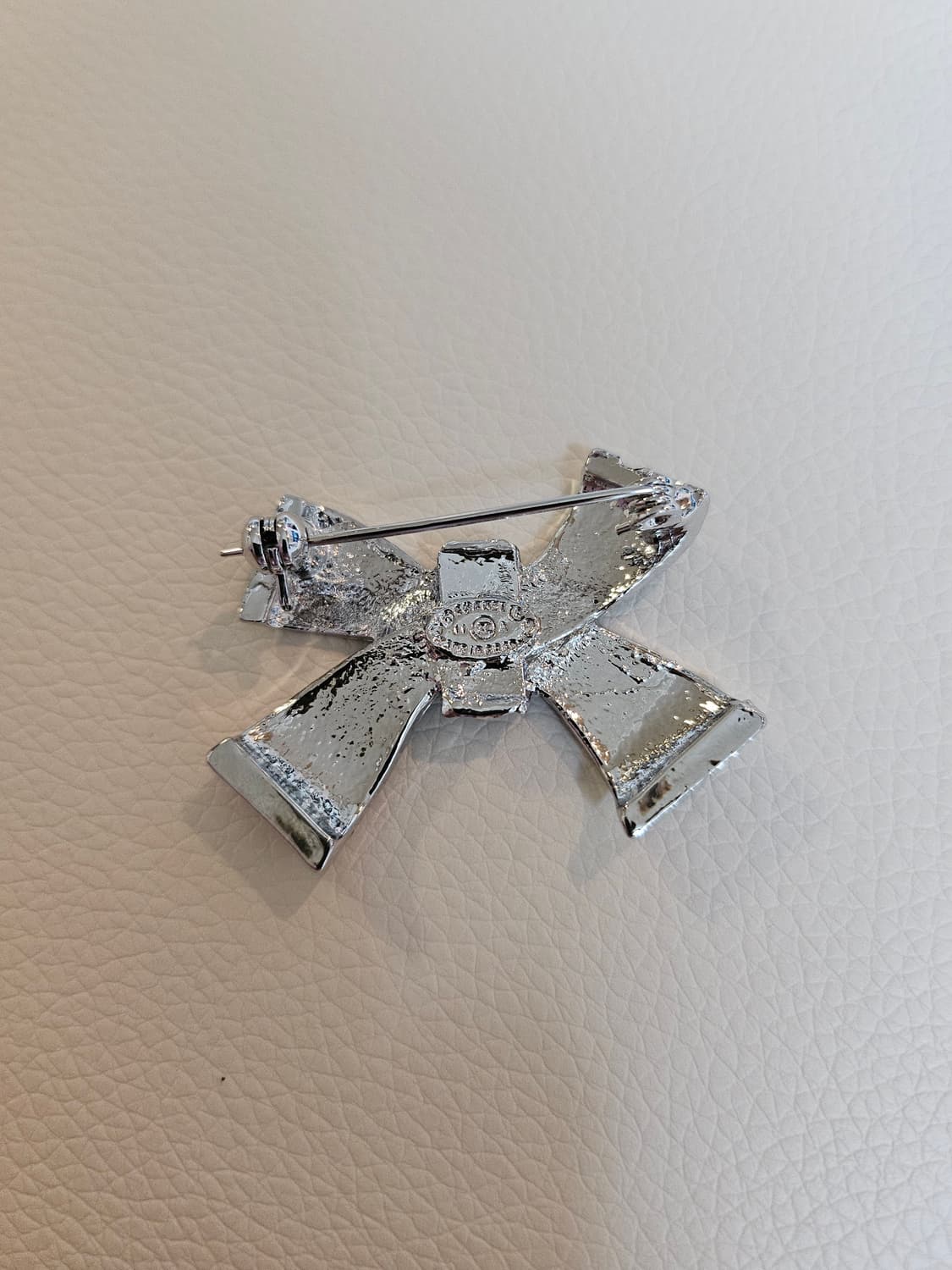 샤넬 블랙리본 CC 브로치 업사이클링 상품이미지3