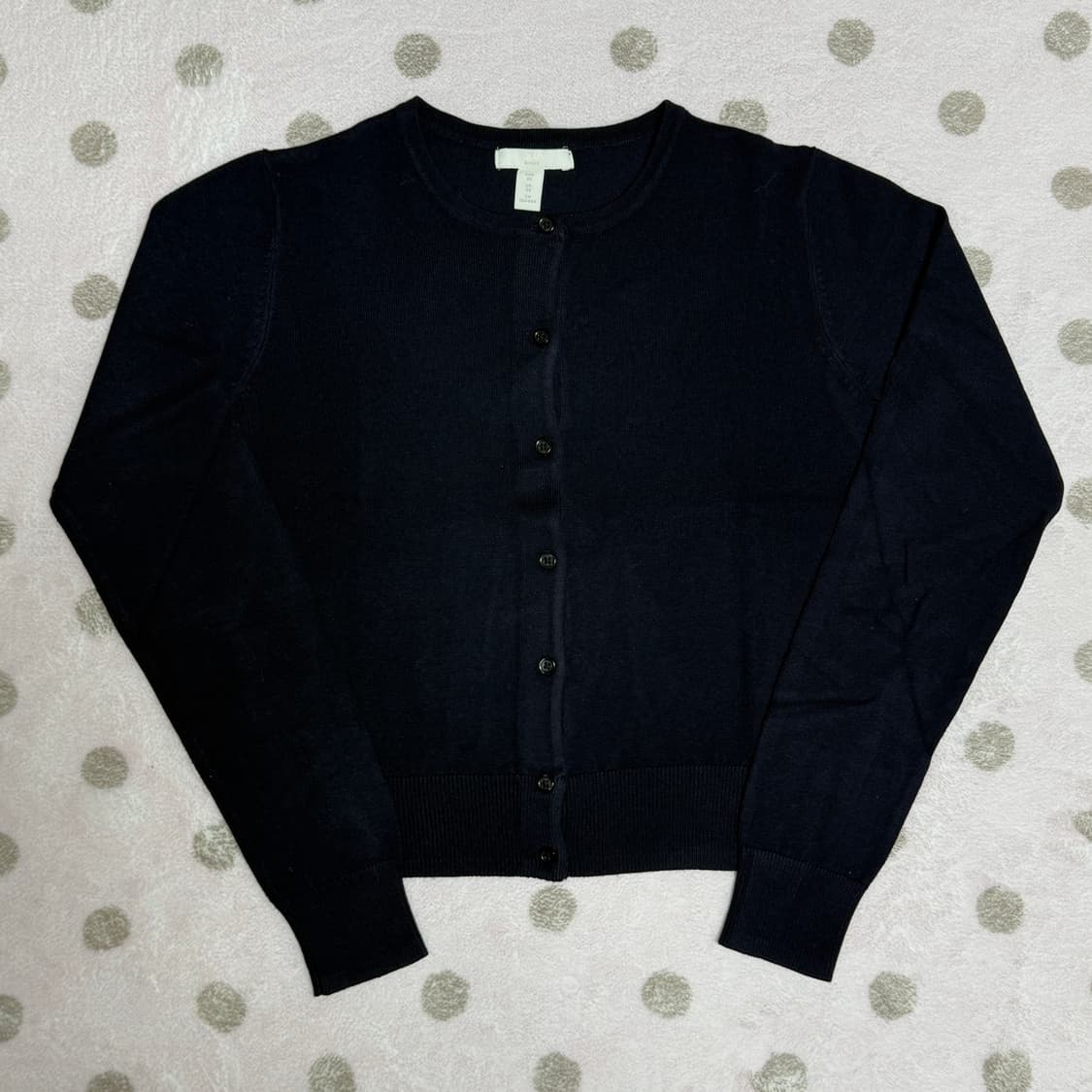 h&m 베이직 가디건 네이비 상품이미지1