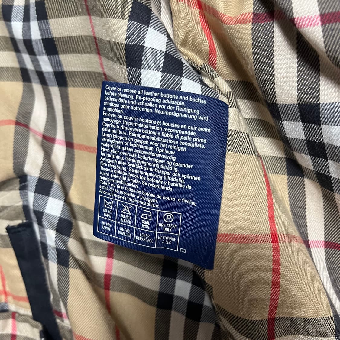 XL버버리 블랙 트렌치코트 상품이미지4