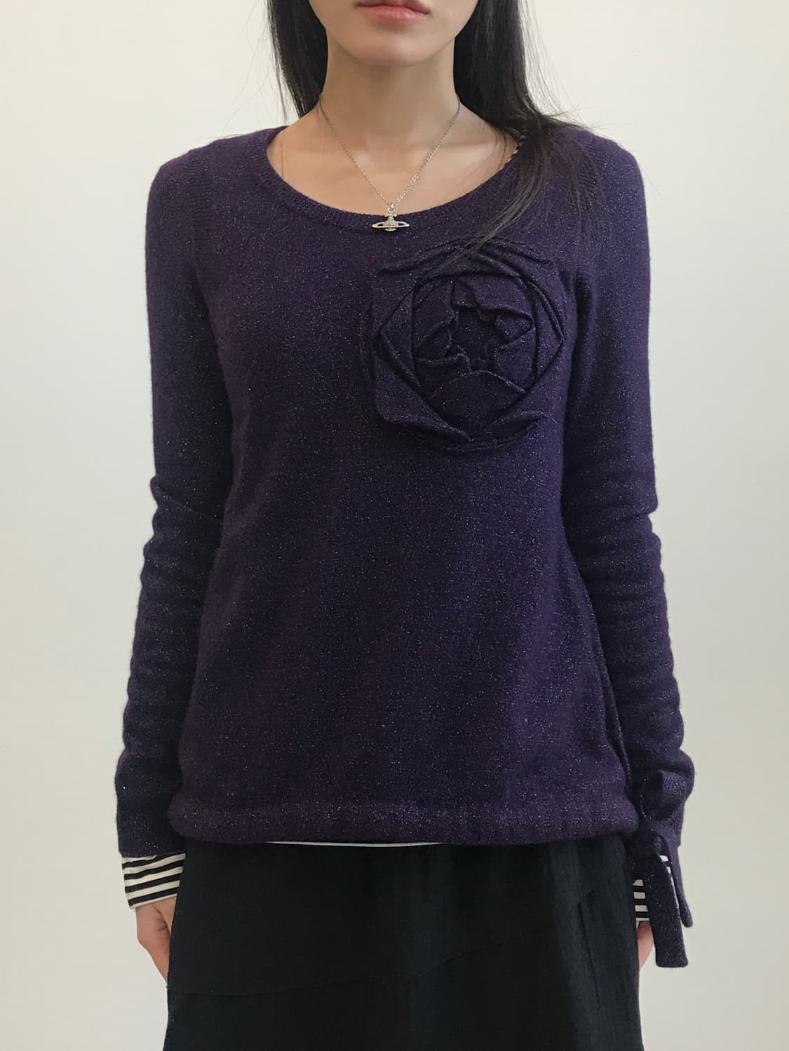 MOSCHINO Cheap and Chic Flower Knit 상품이미지2