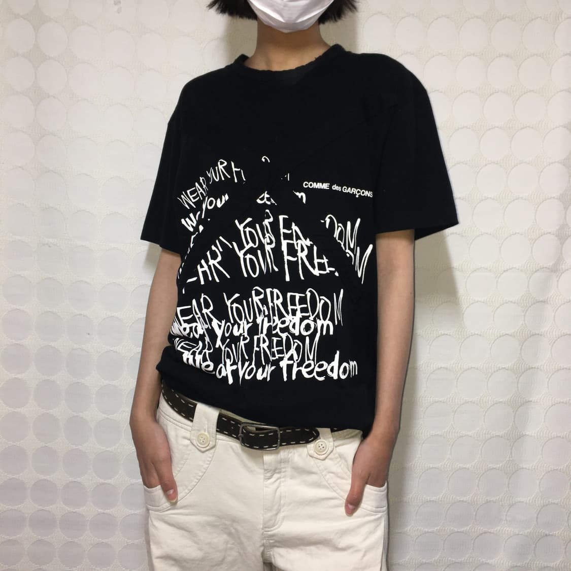 comme des garçons 펑크 반팔티셔츠 상품이미지1