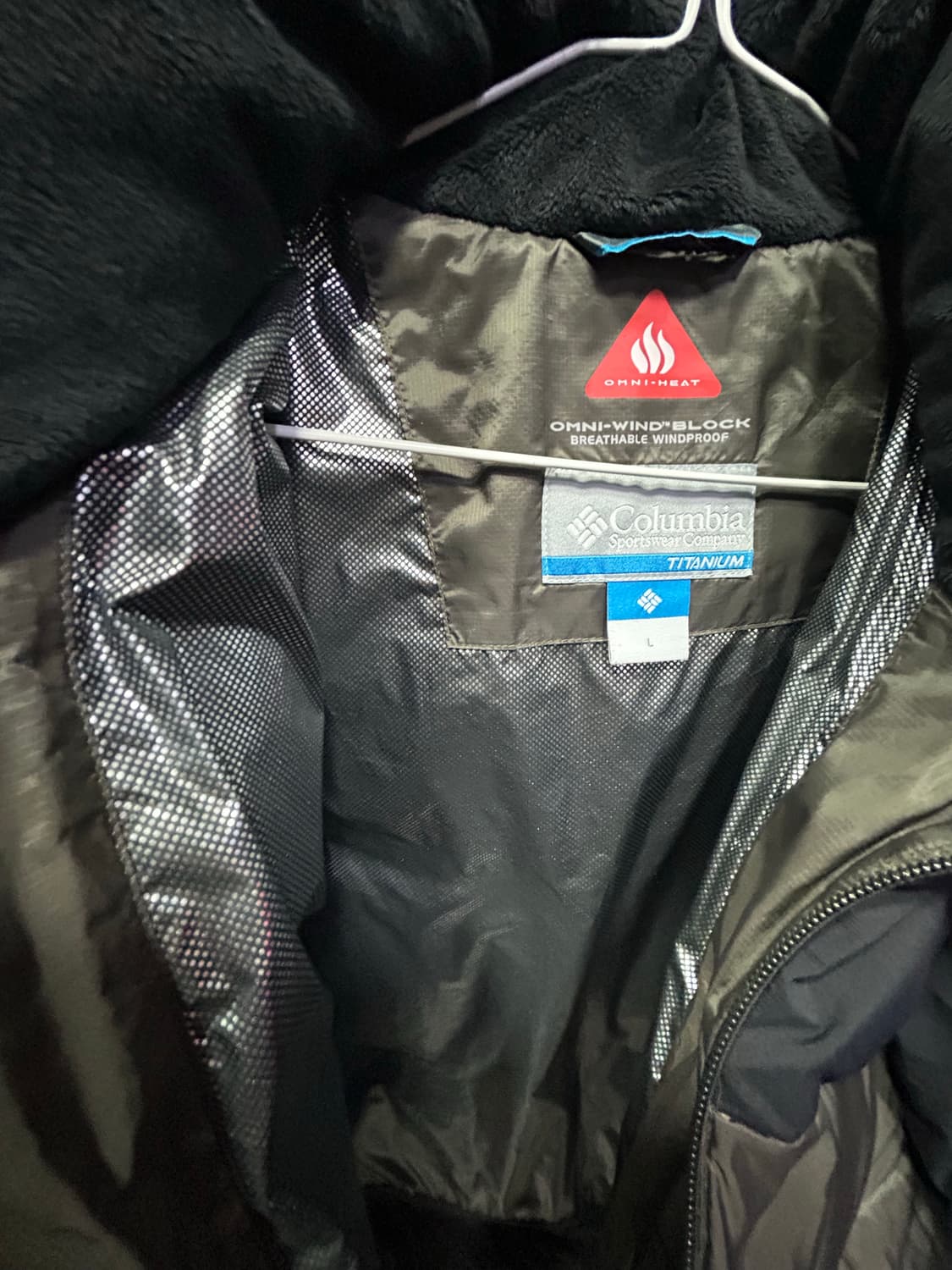 컬럼비아 티타늄 남성 패딩 L 상품이미지2