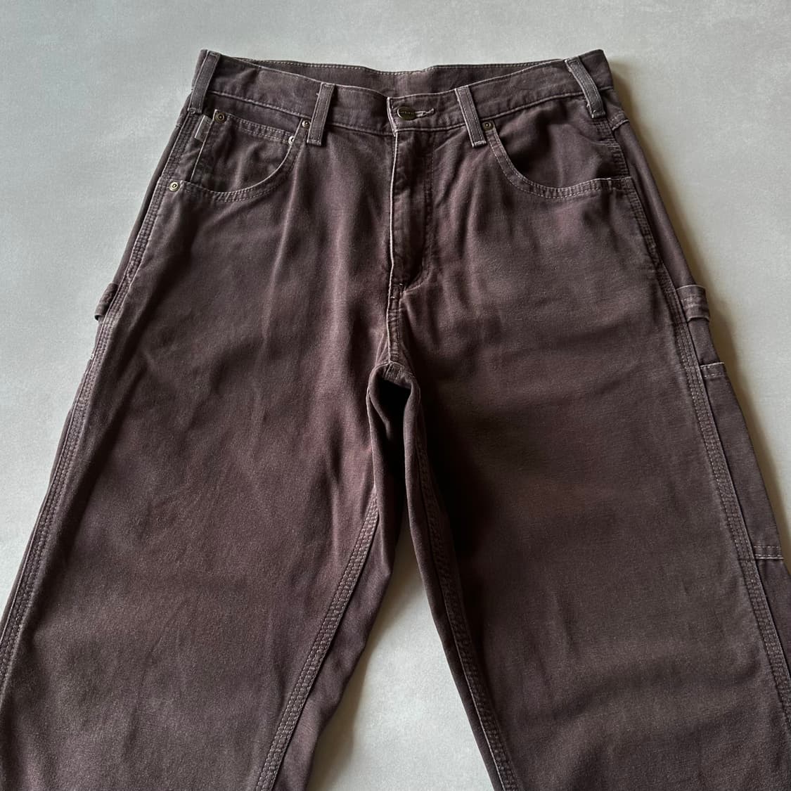 [30인치]칼하트 캔버스 루즈핏 카펜터 팬츠 상품이미지2