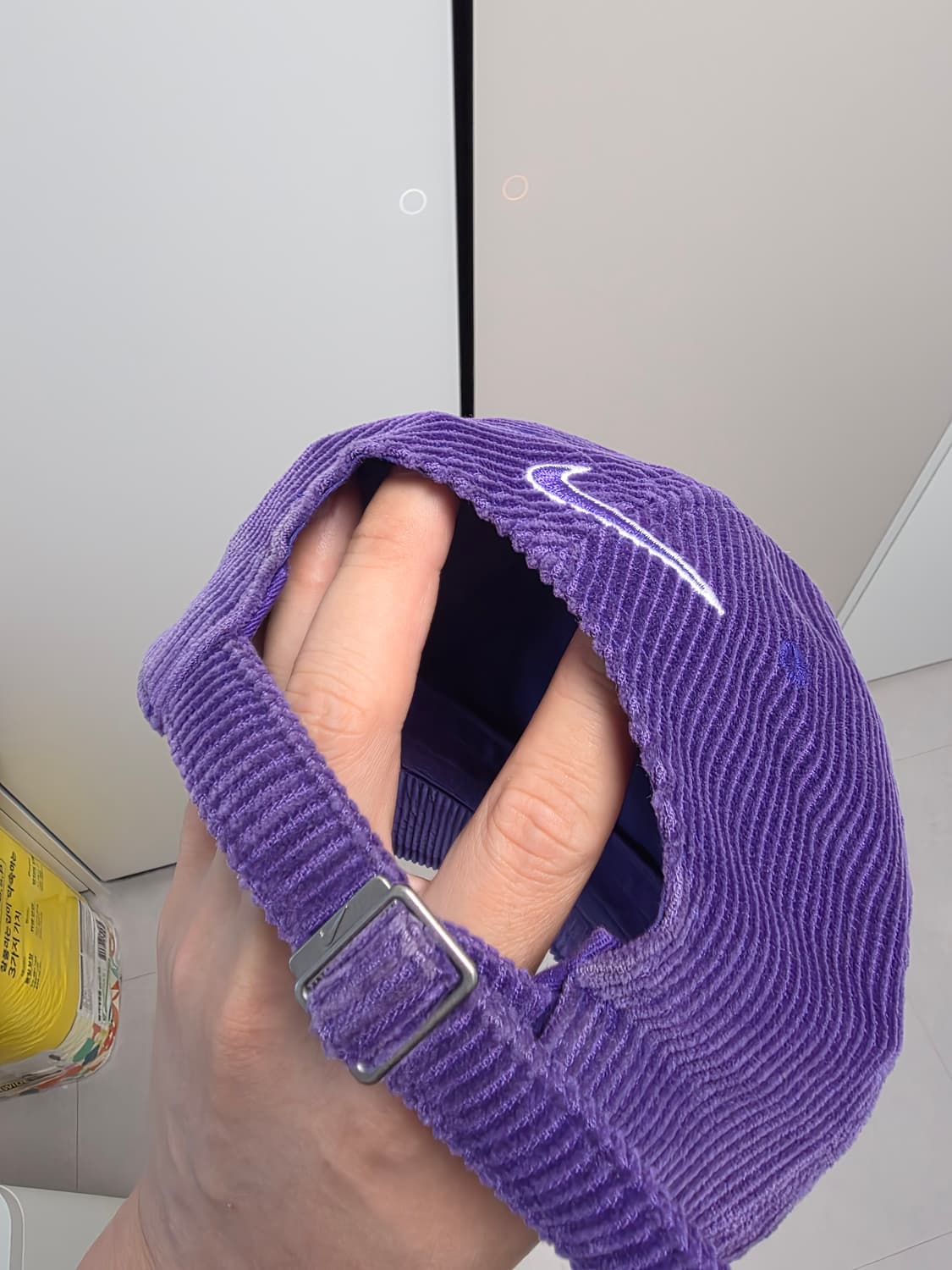 슈프림 x 나이키 아크 코듀로이 6-패널 캡 퍼플 - 22SS 상품이미지3