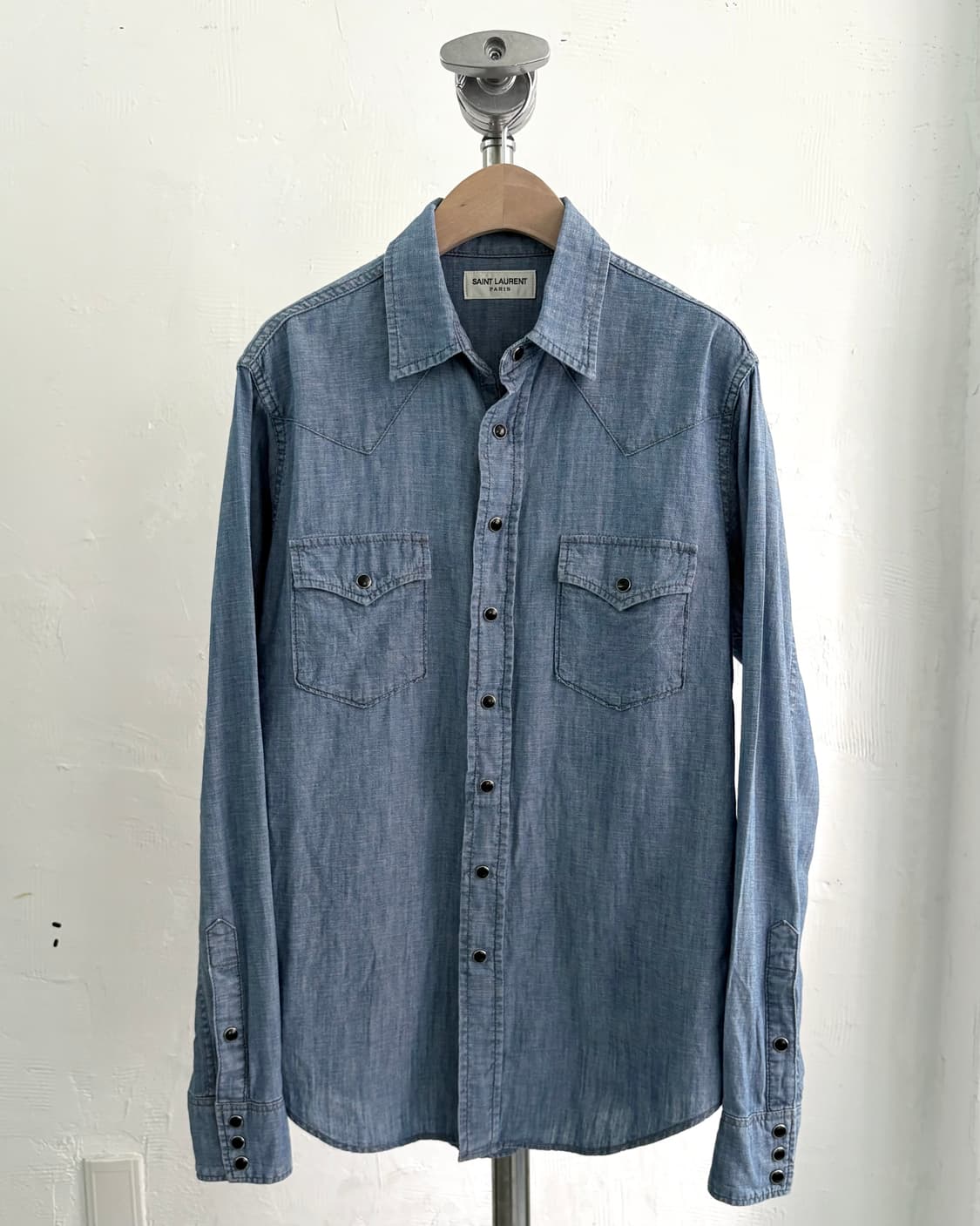 Saint Laurent 생로랑 데님 웨스턴 셔츠 상품이미지4