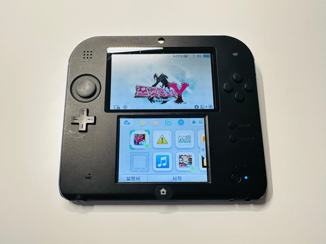 닌텐도 2DS 식빵 국내 정발판 포켓몬스터 Y 에디션 판매 (3DS) 상품이미지6