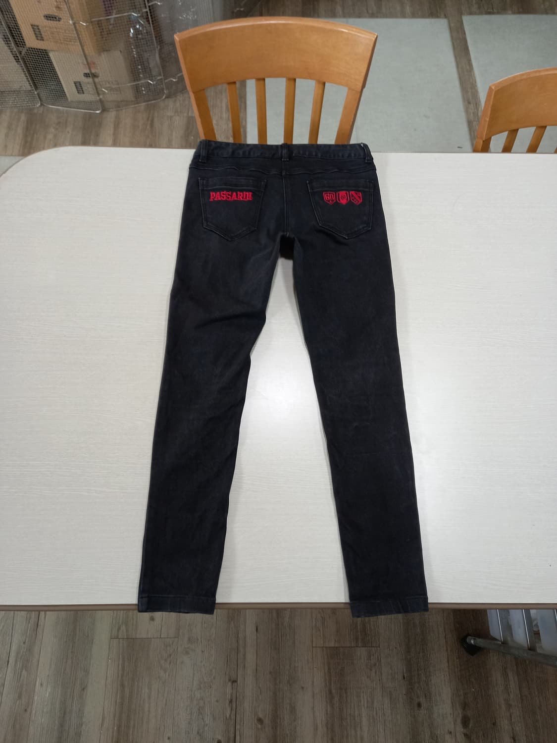 27 PASSARDI 기모 스판스키니 블랙 27-596 상품이미지2