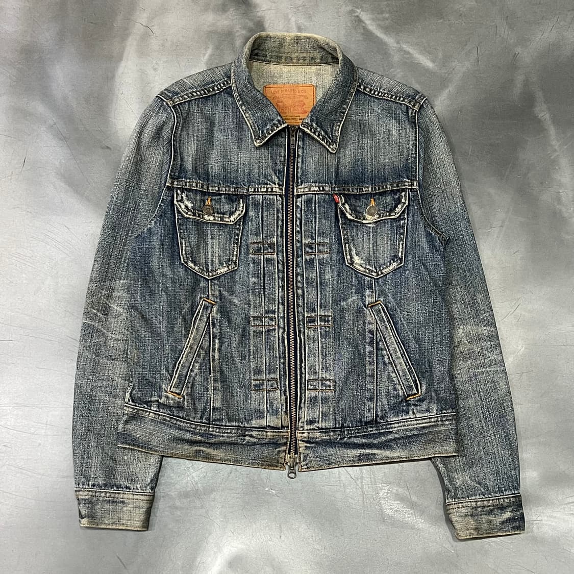  리바이스 데님 트러커 집업 자켓 y15182 상품이미지1
