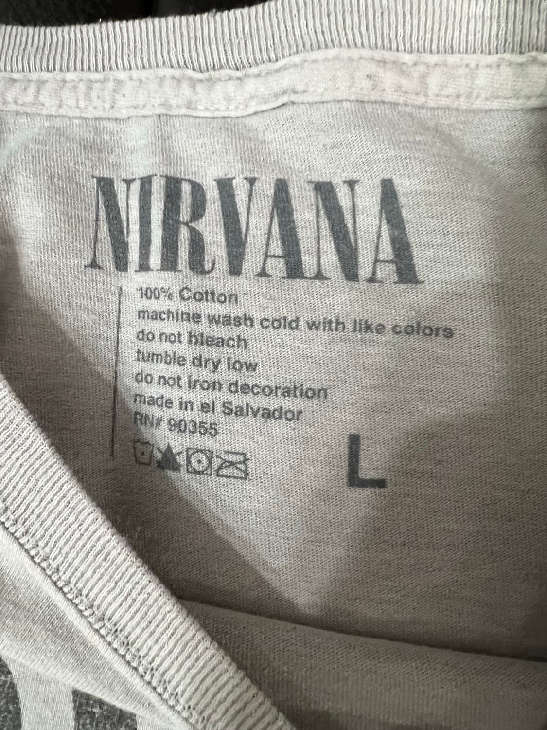 Usa 너바나 반팔 상품이미지2