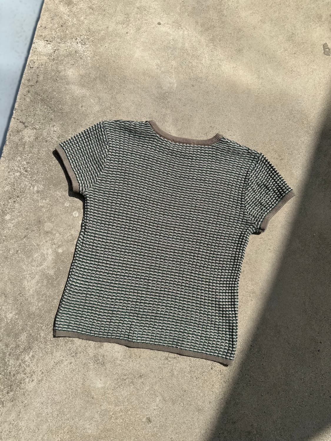 프릭스스토어 와플 니트 반팔 상품이미지2