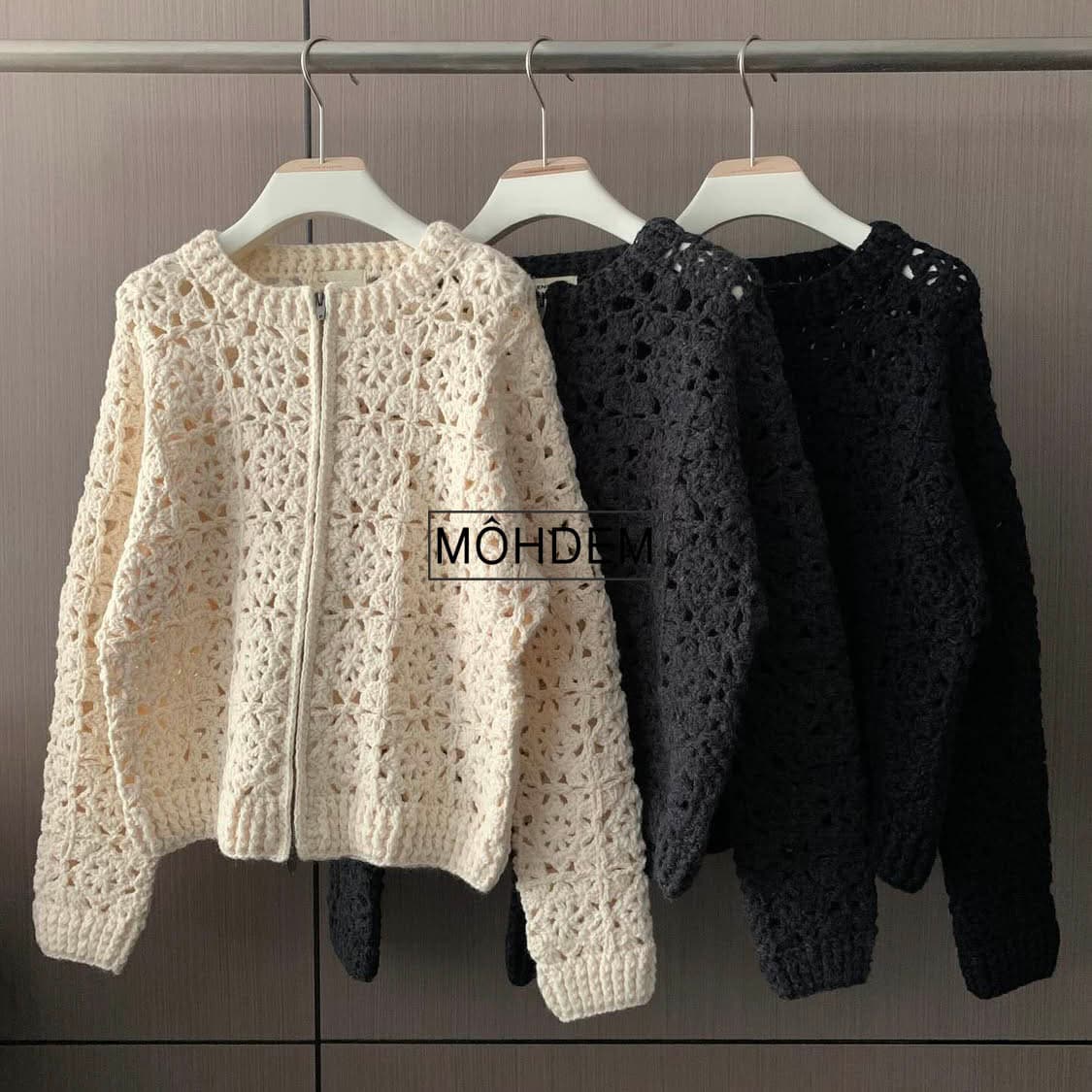 [premium]헤비울 스카시 집업 니트 가디건 상품이미지3