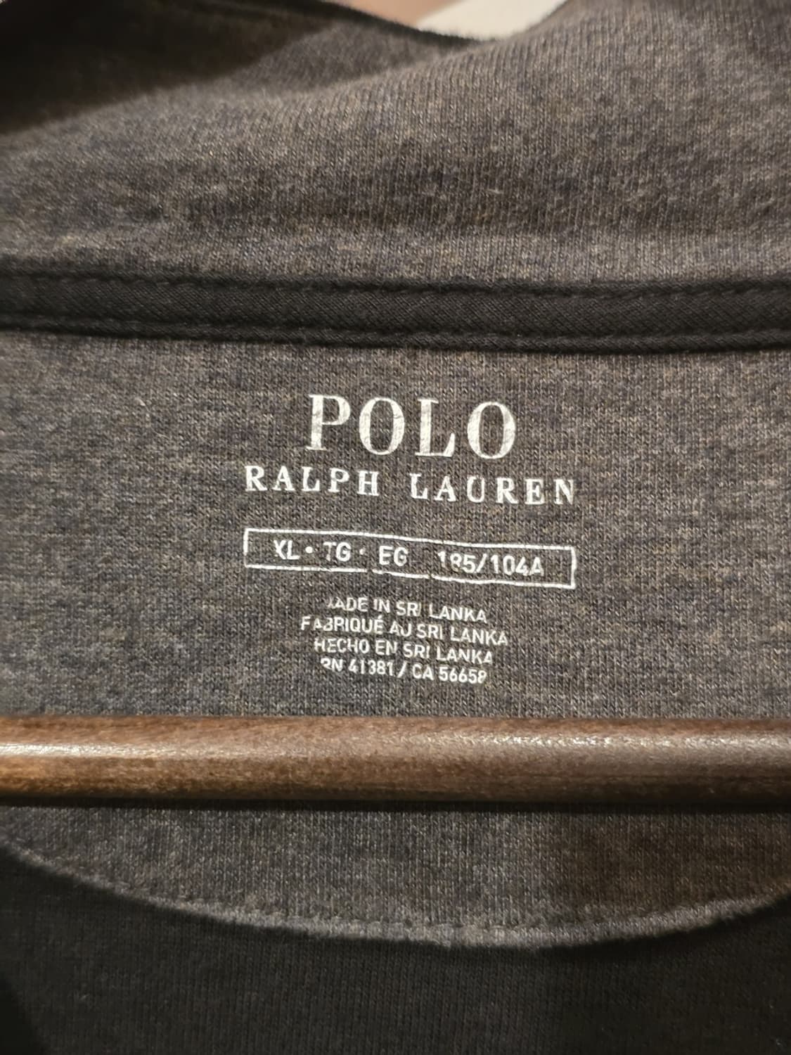 POLO RALPH LAUREN Black 반집업 스웻셔츠 상품이미지5