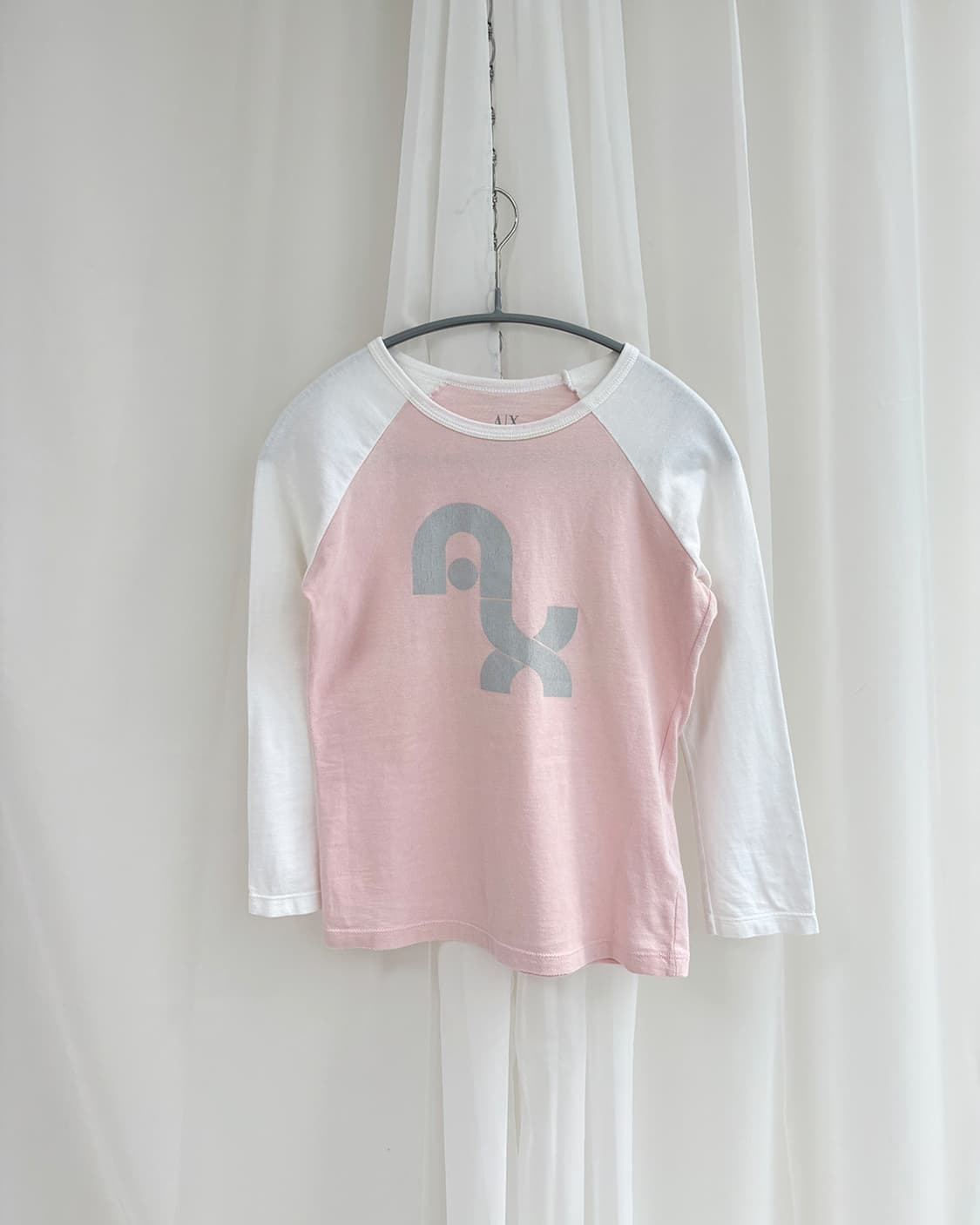 ARMANI EXCHANGE lovely pink raglan tee 상품이미지3
