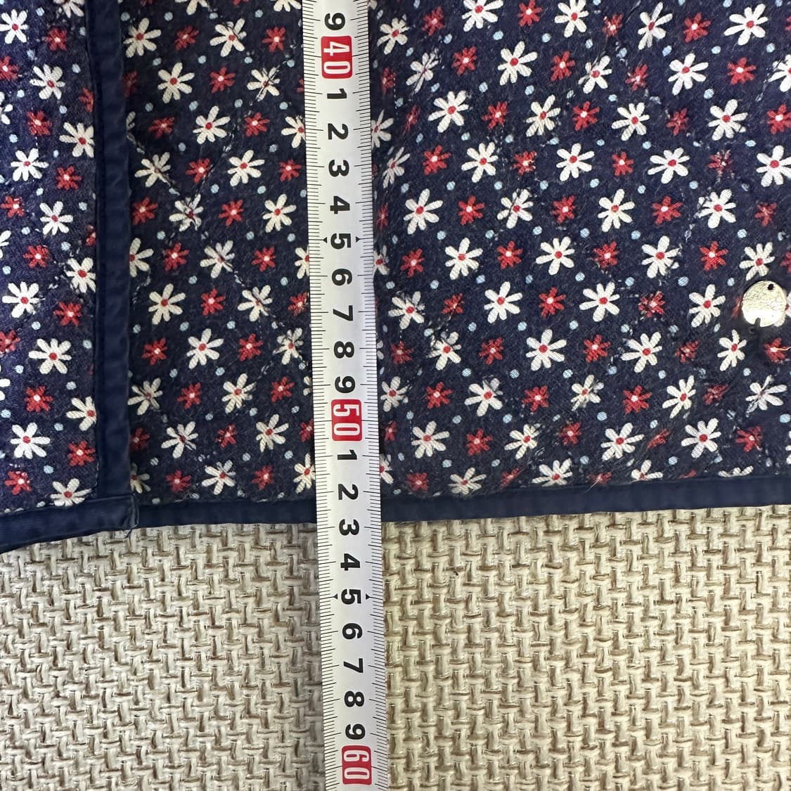 11Y 블루독 꽃무늬 퀄팅 자켓 0421D 상품이미지6