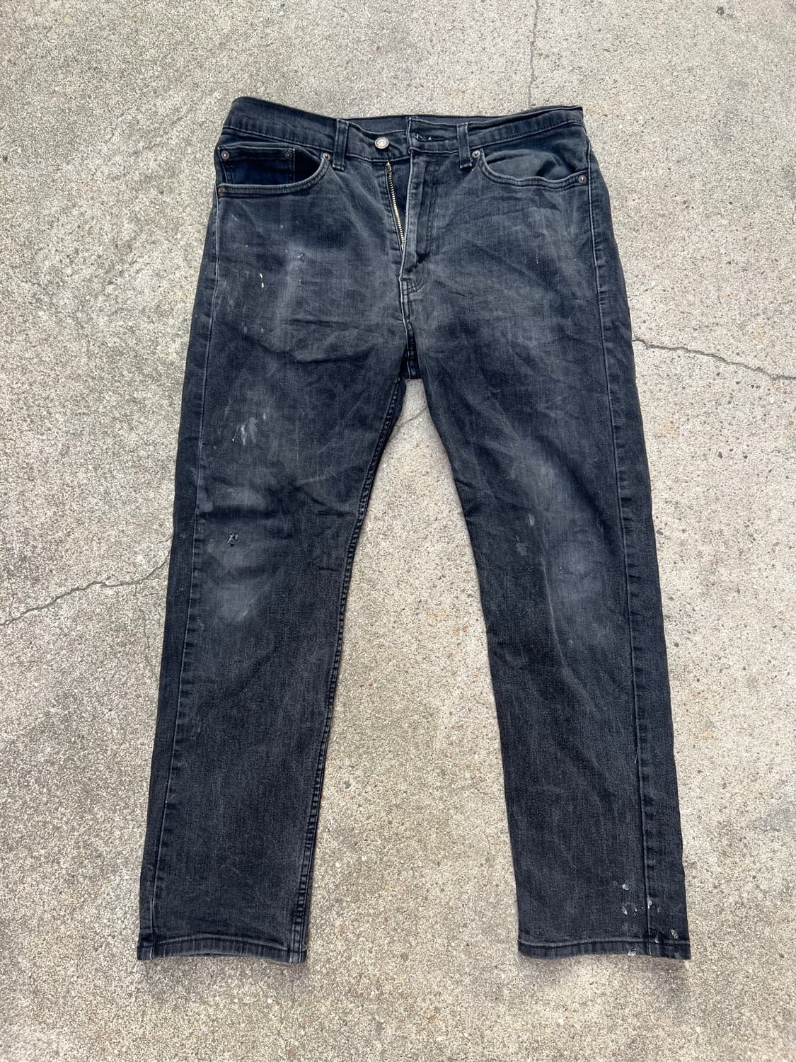 리바이스 505 블랙진 상품이미지4