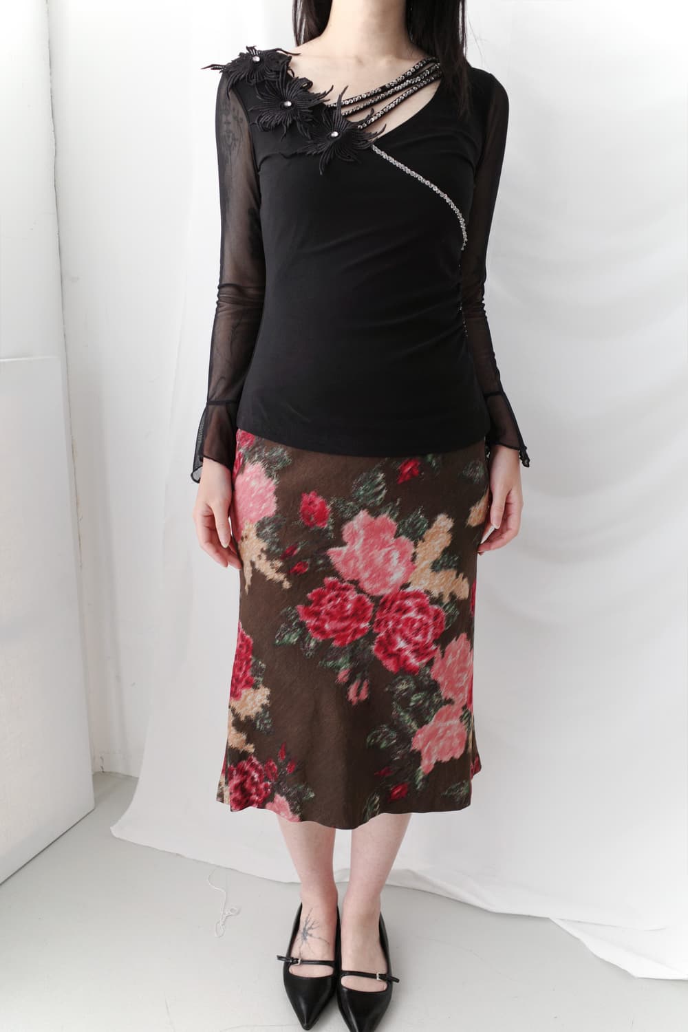Keita Maruyama) flower skirt  상품이미지6