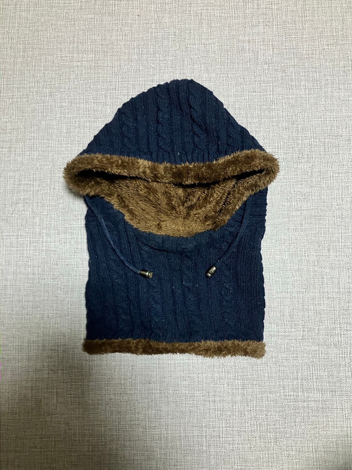 Vintage 올드스쿨아메카지 바라클라바 베어모자 네이비 상품이미지1