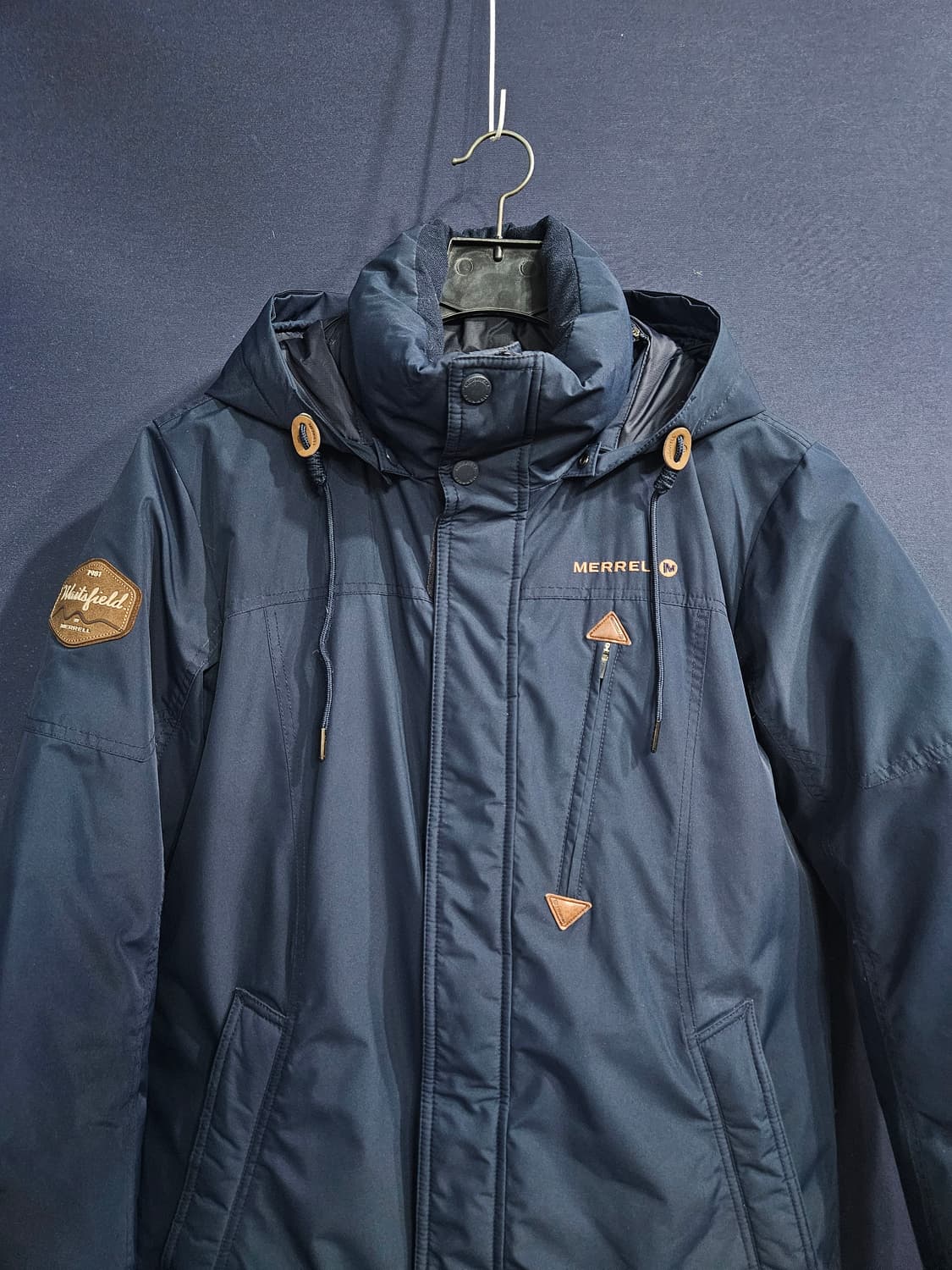 머렐 네이비컬러 남성 95 덕다운 패딩  상품이미지7