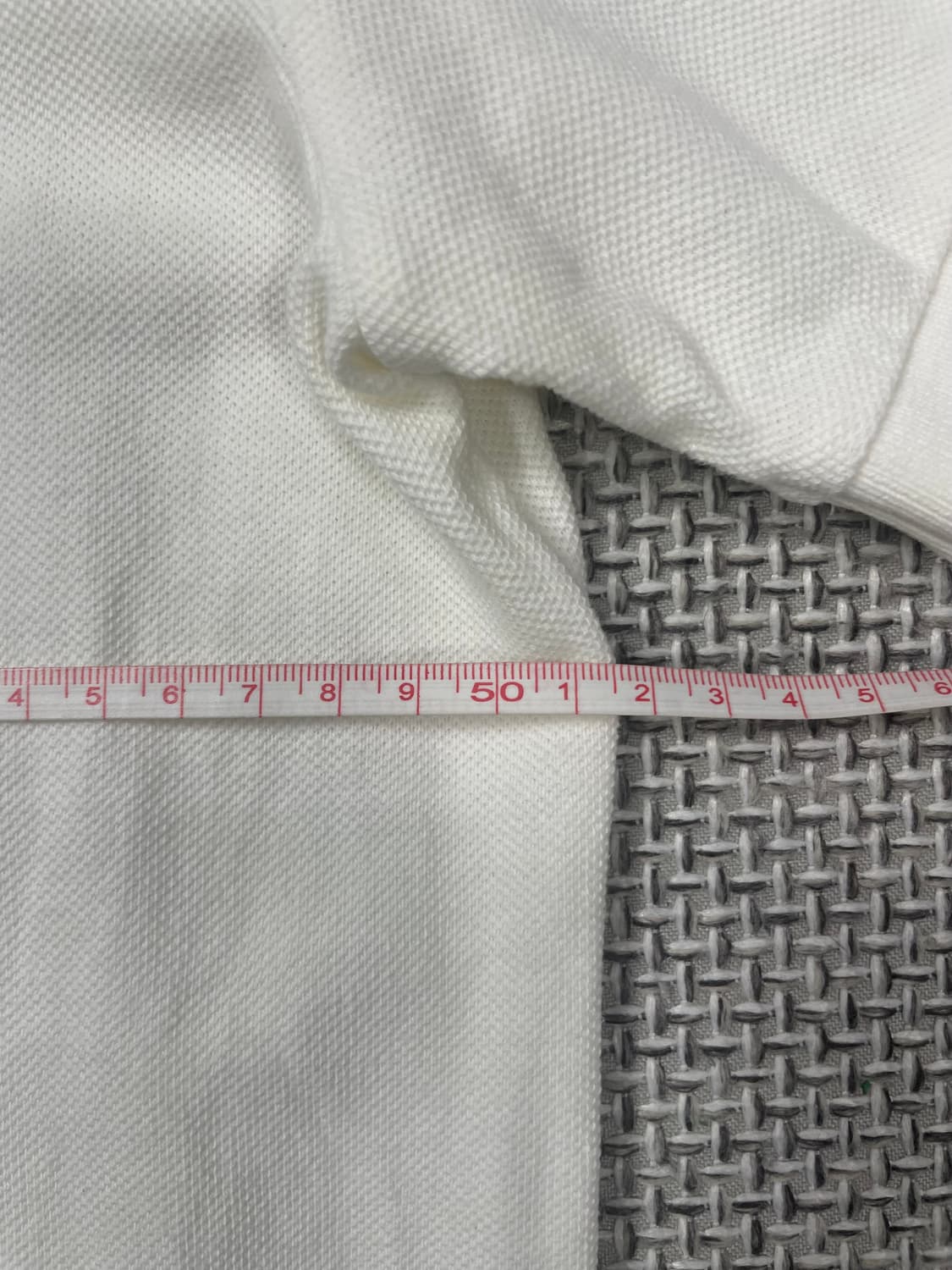 폴로 랄프로렌 화이트 카라티 M 상품이미지5